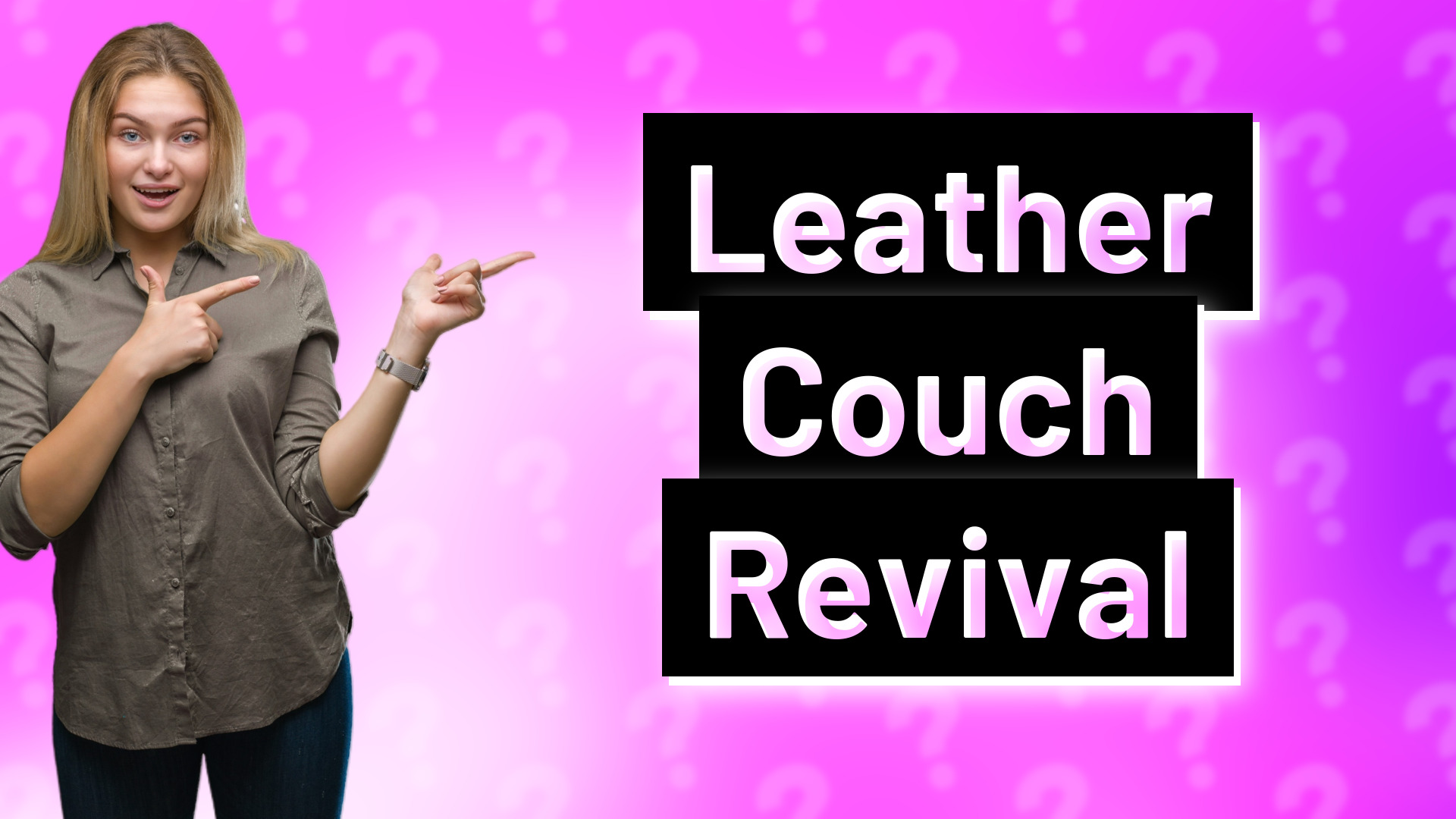 Leather Couch Revival