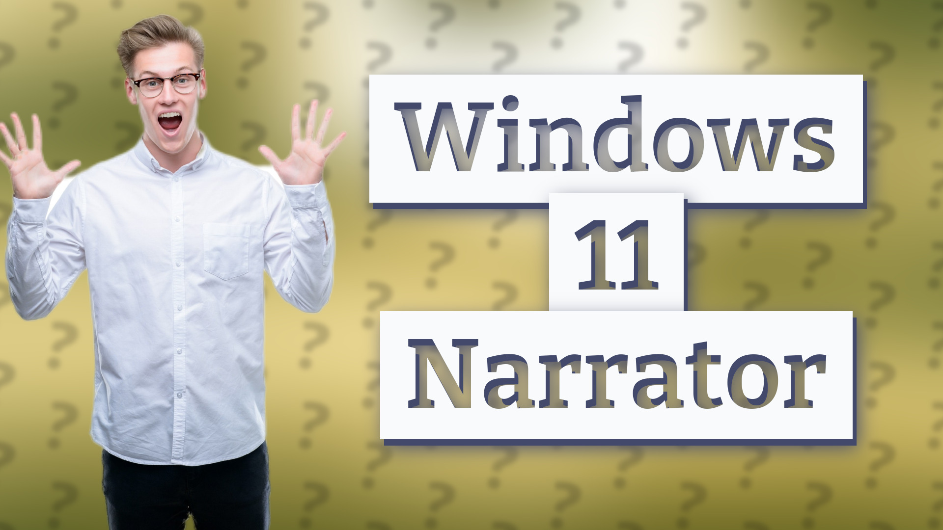 Windows 11 Narrator