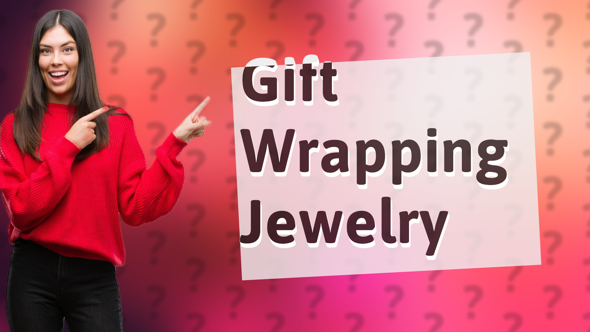 Gift Wrapping Jewelry