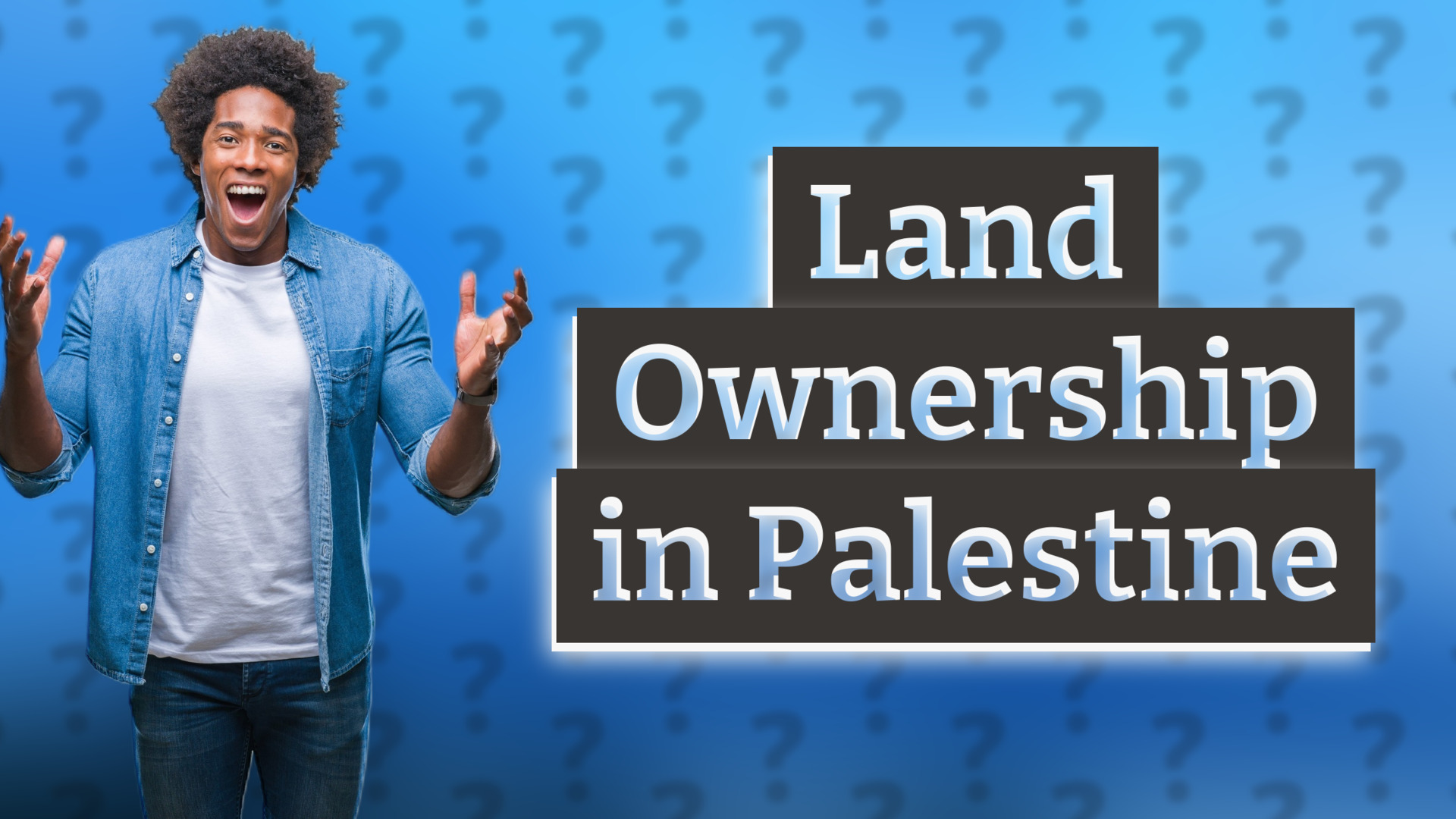 Land Ownership in Palestine