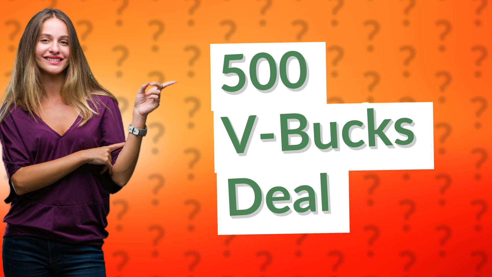 500 V-Bucks Deal