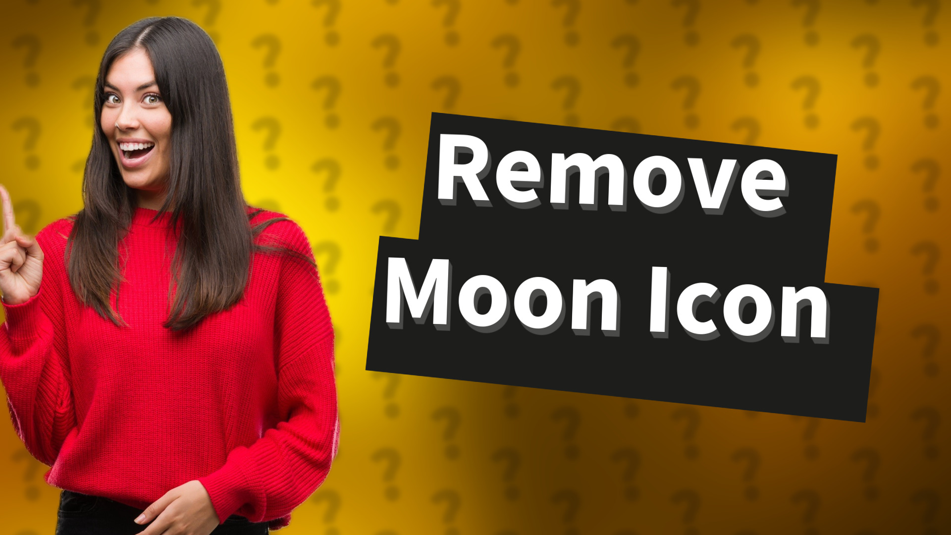 Remove Moon Icon