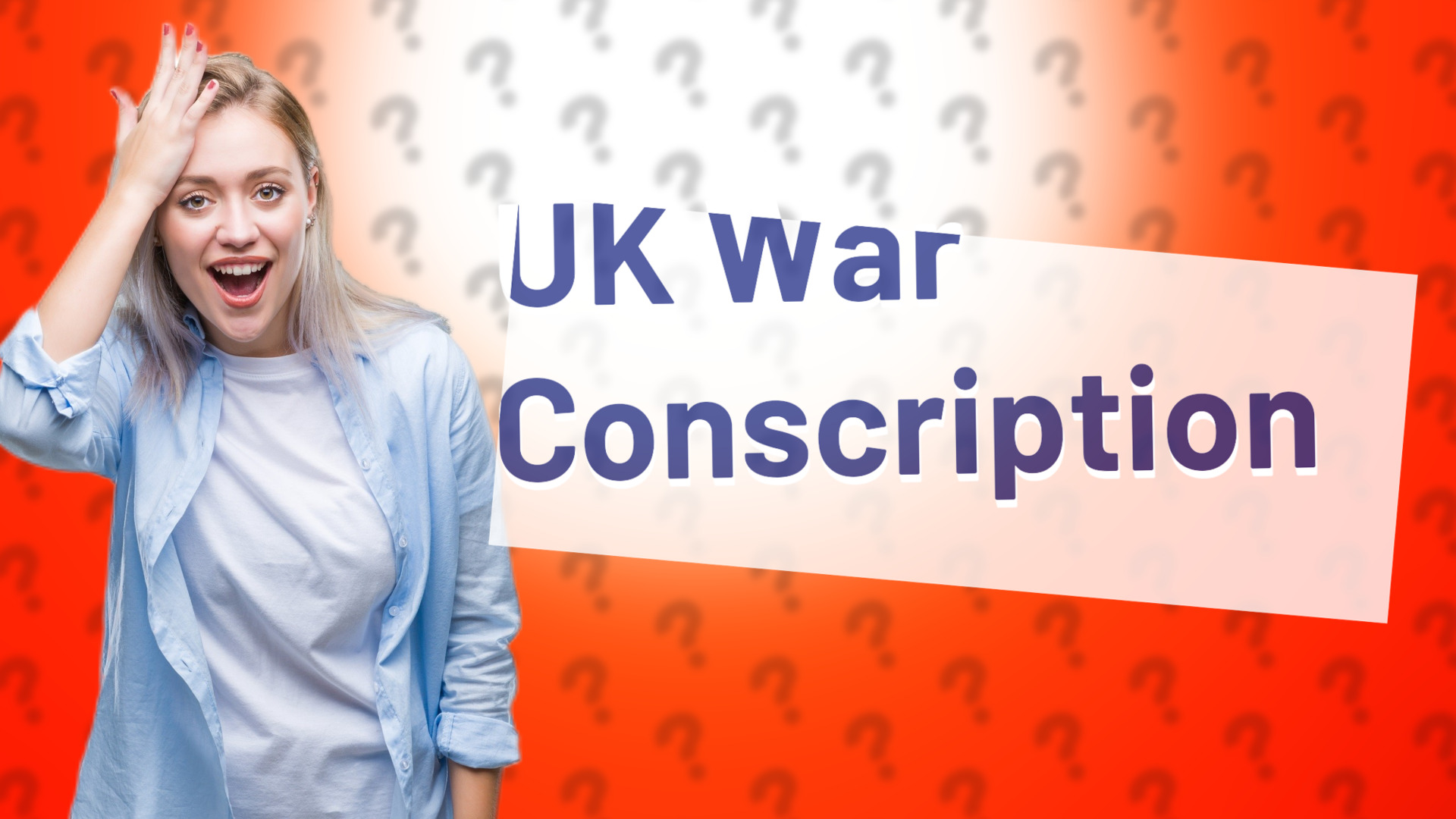 UK War Conscription