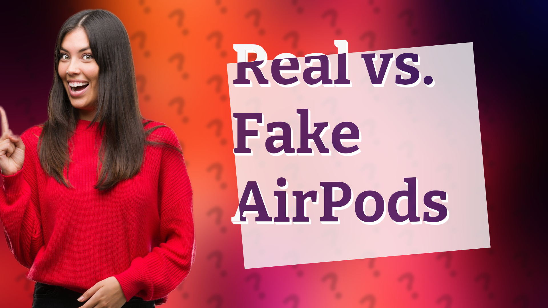 Real vs. Fake AirPods
