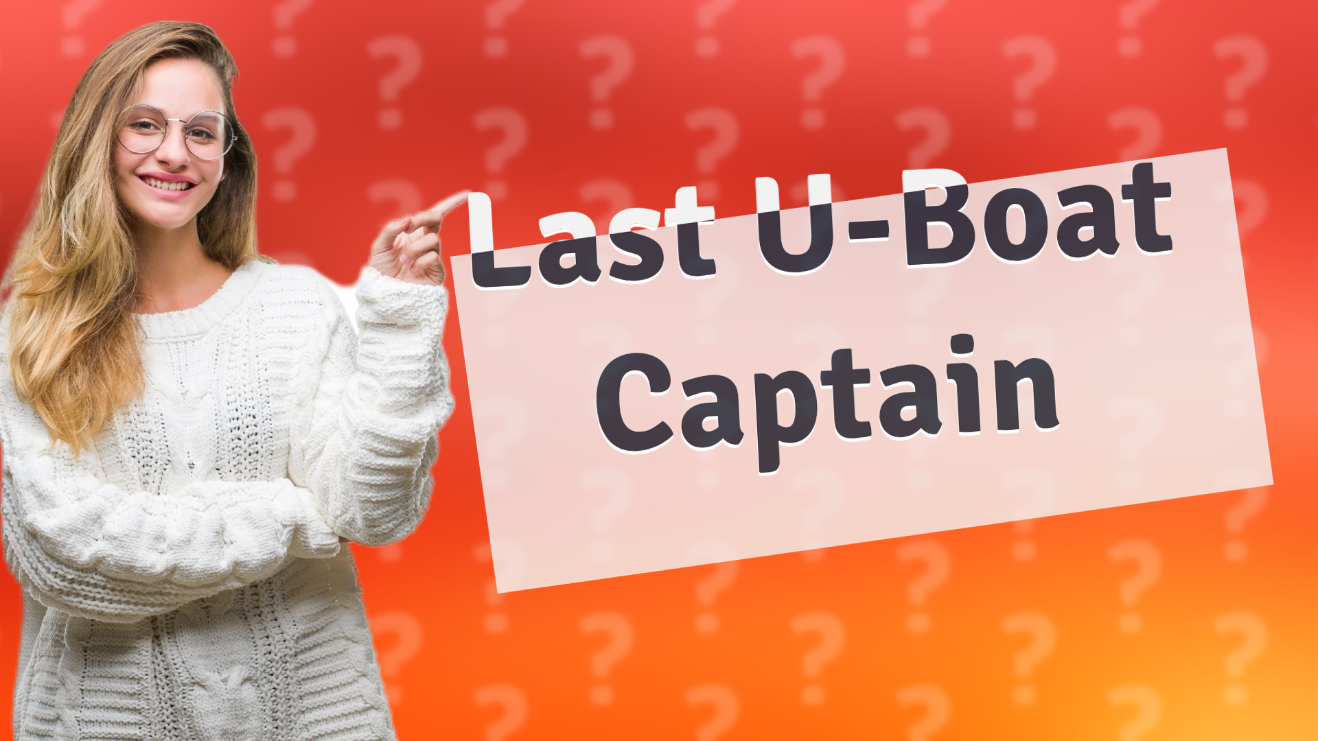 Last U-Boat Captain