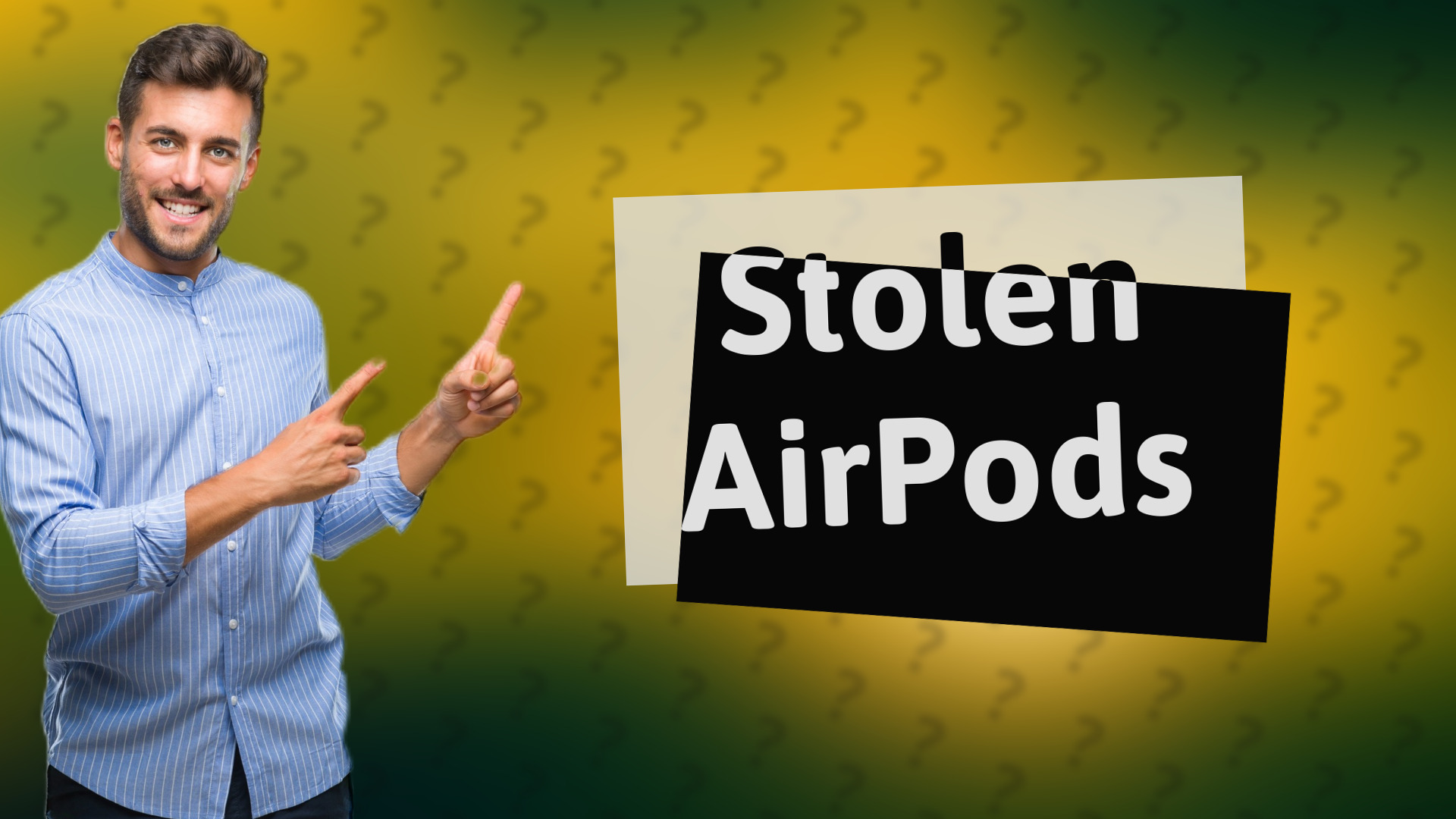 Stolen AirPods