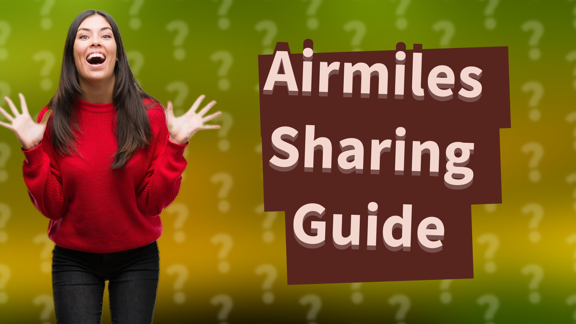 Airmiles Sharing Guide