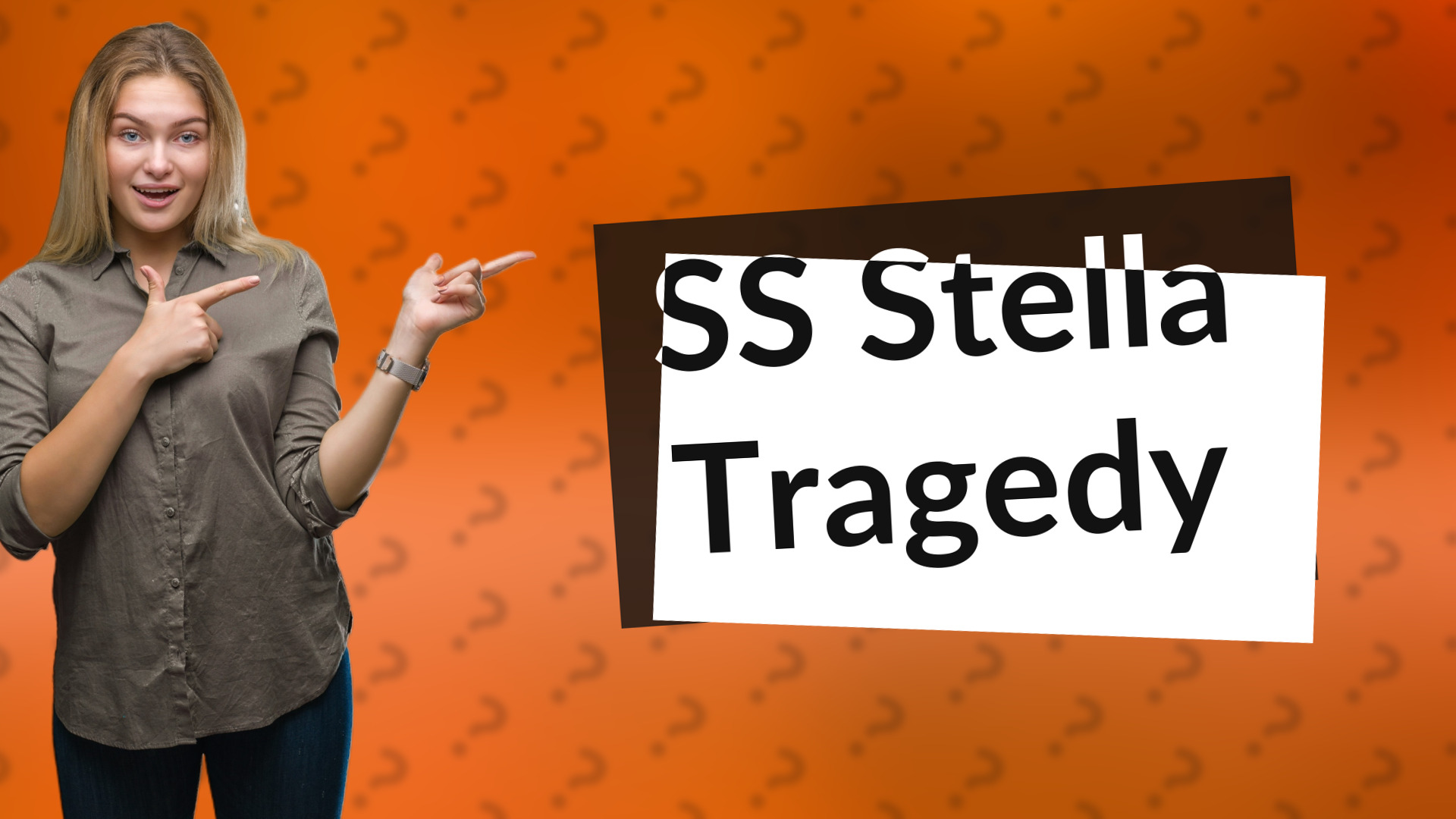 SS Stella Tragedy
