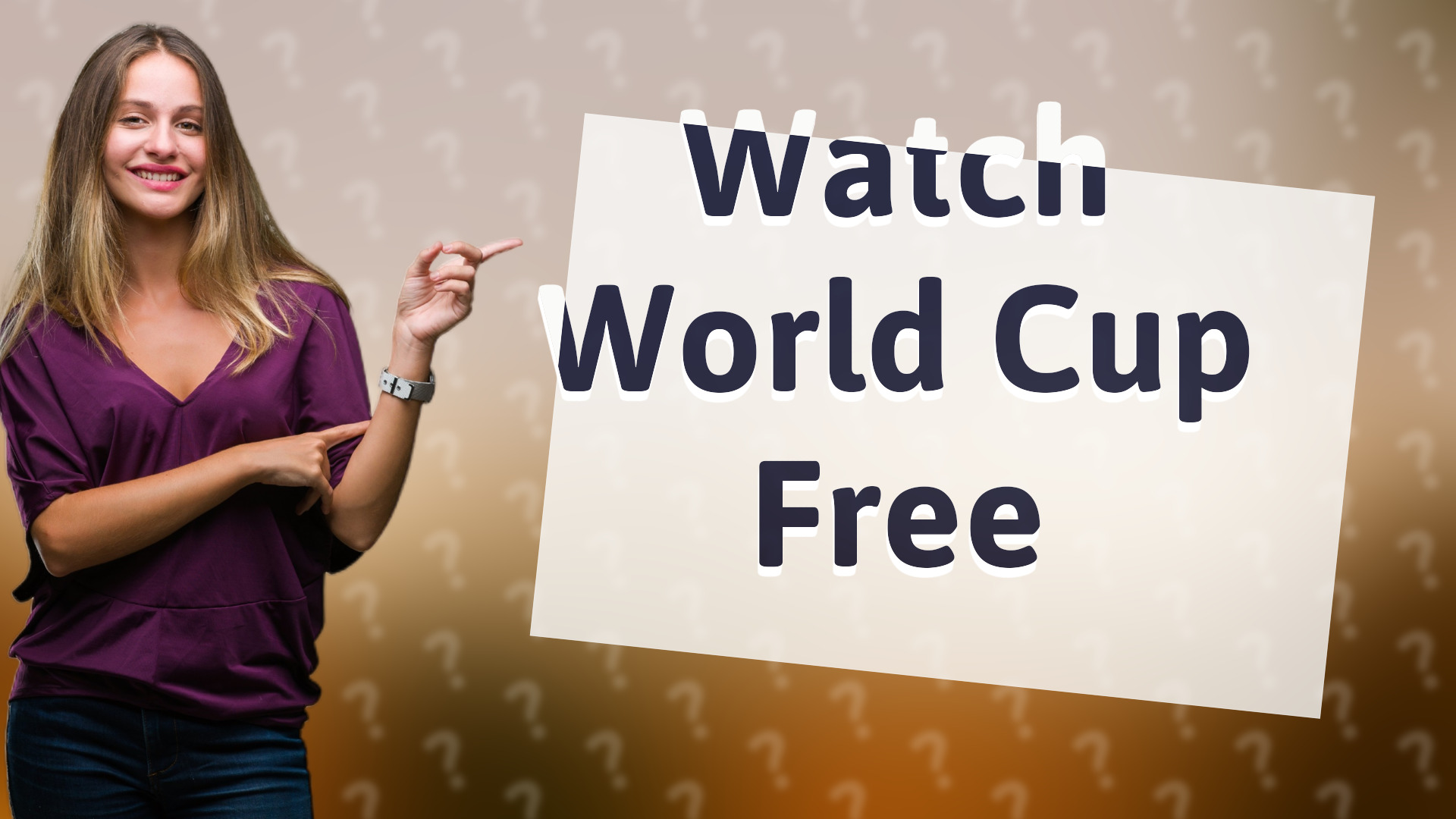 Watch World Cup Free