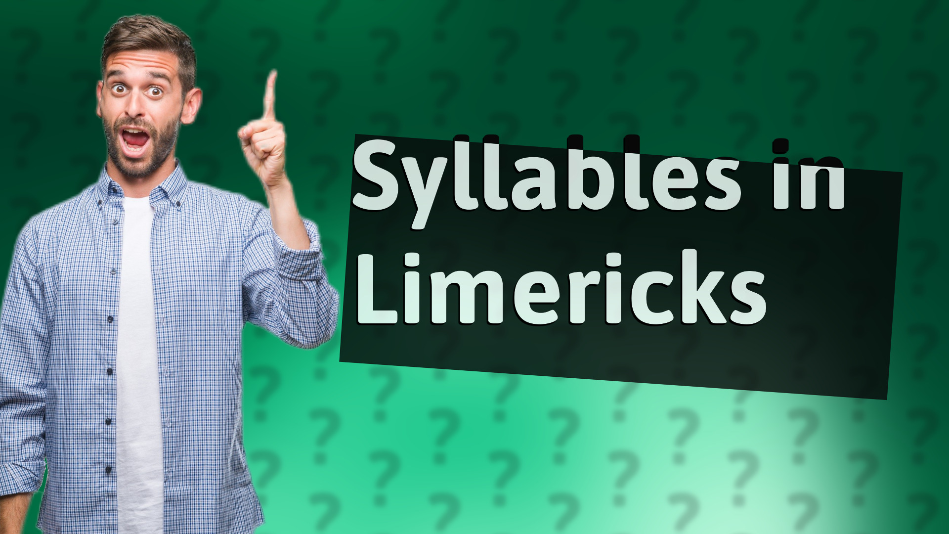Syllables in Limericks