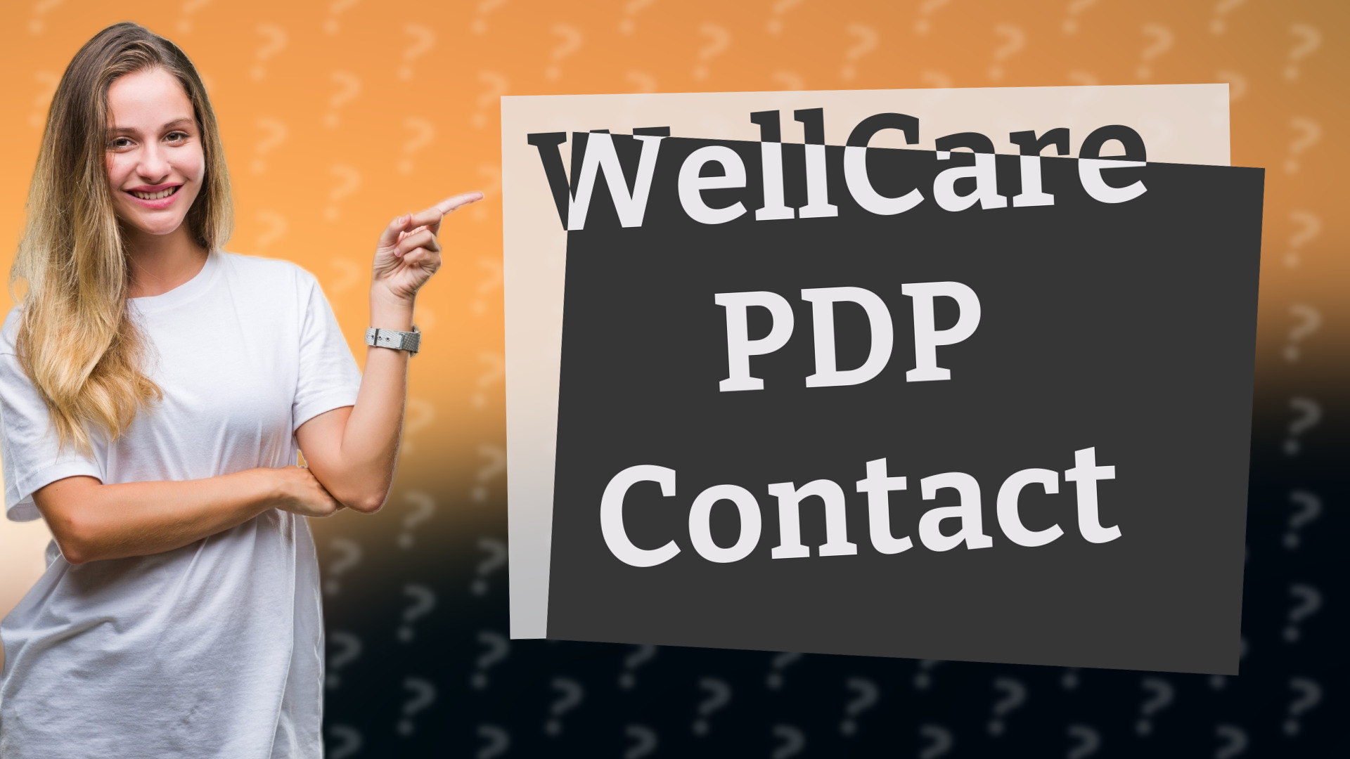 WellCare PDP Contact