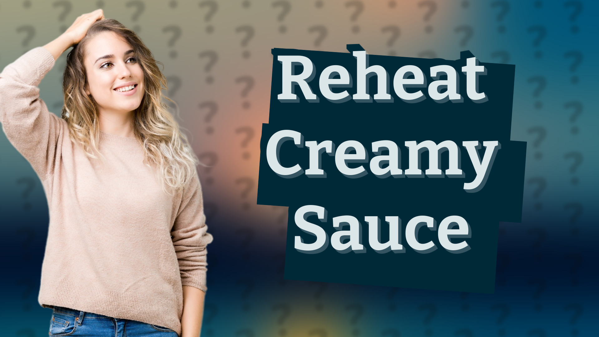 Reheat Creamy Sauce