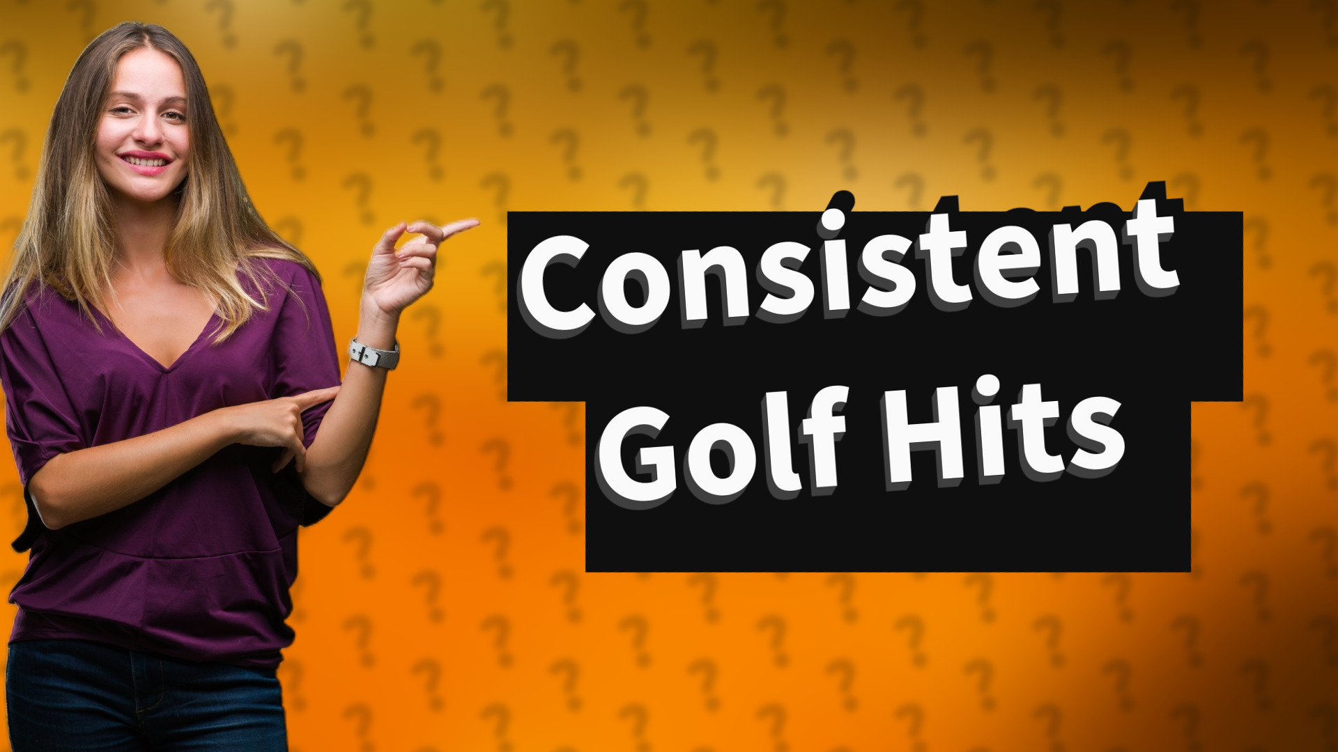 Consistent Golf Hits