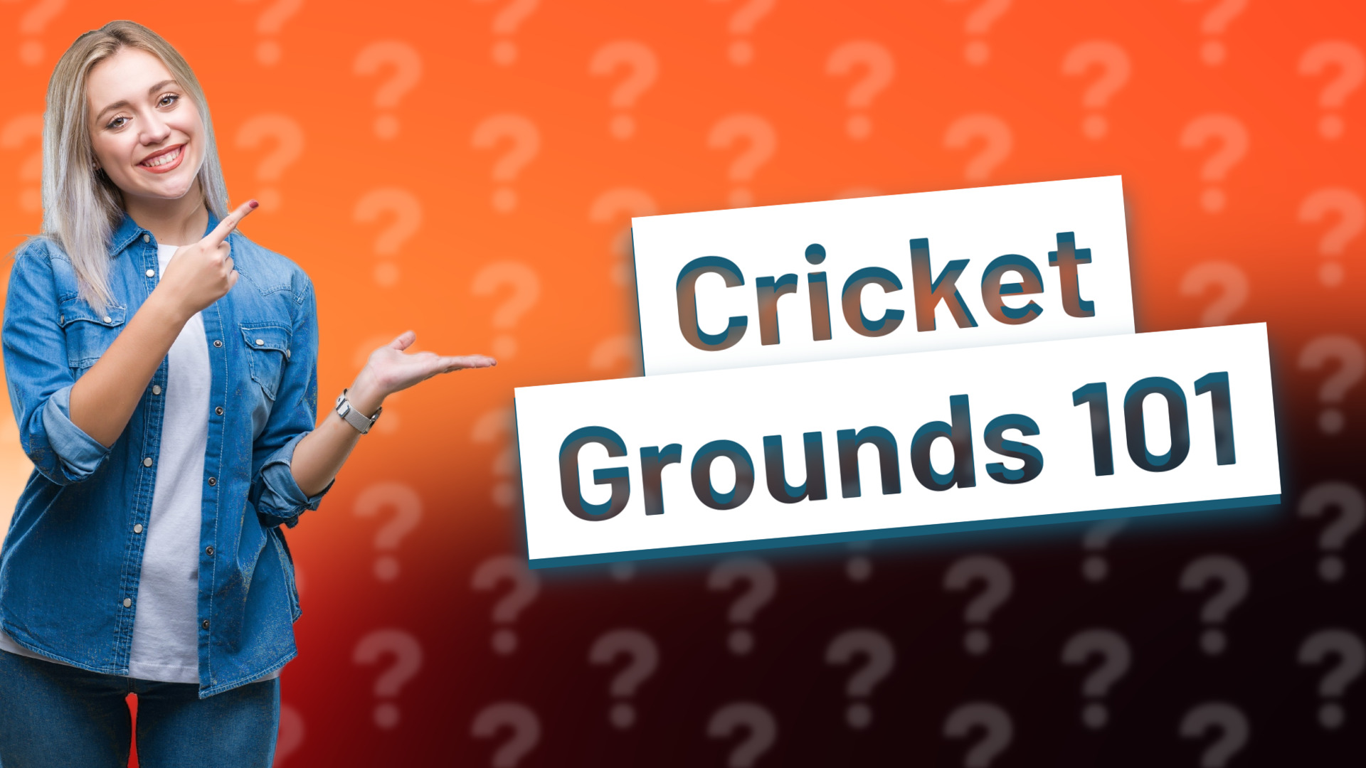 Cricket Grounds 101