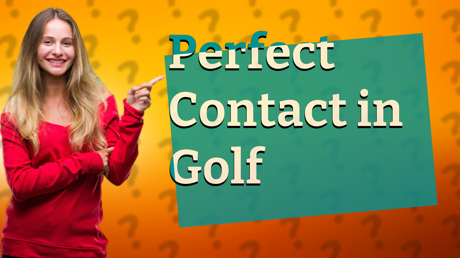 Perfect Contact in Golf