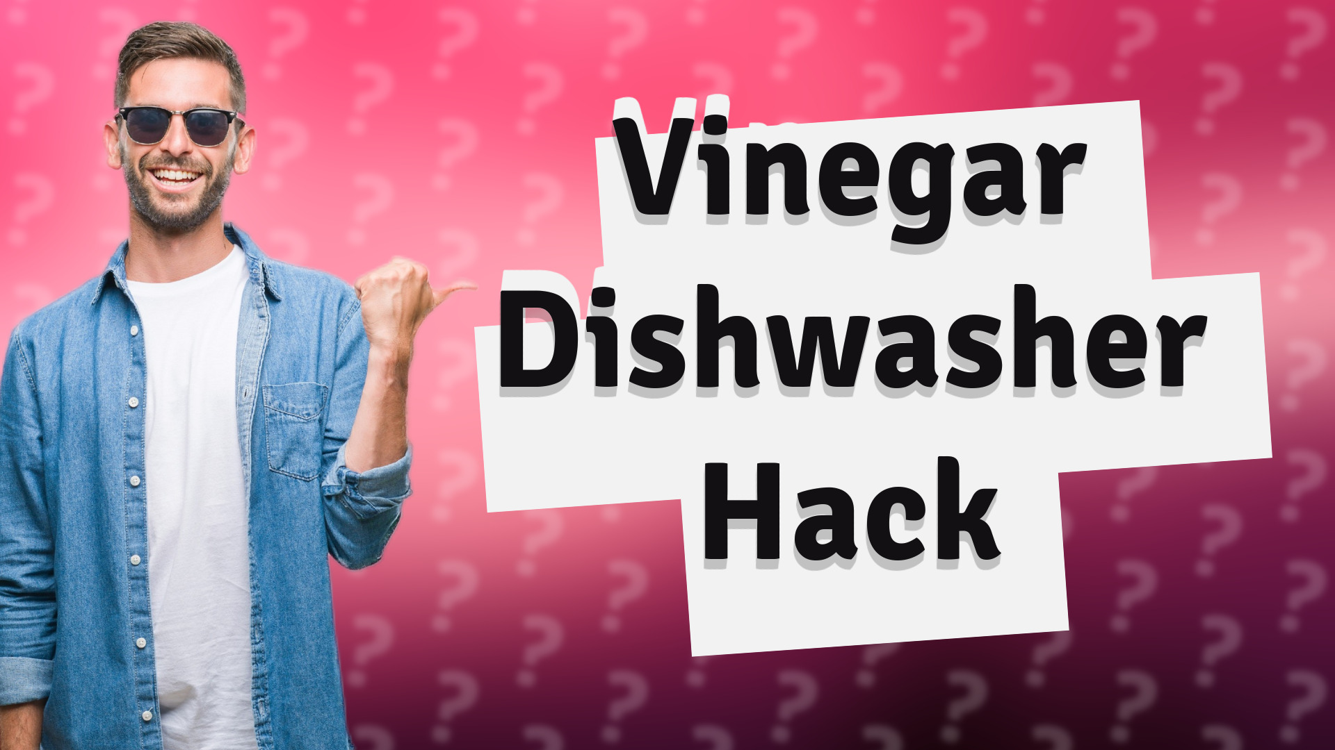 Vinegar Dishwasher Hack