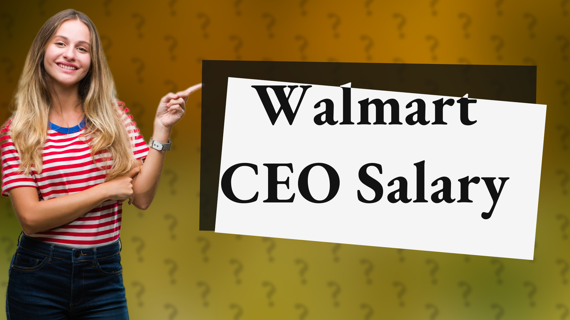 Walmart CEO Salary