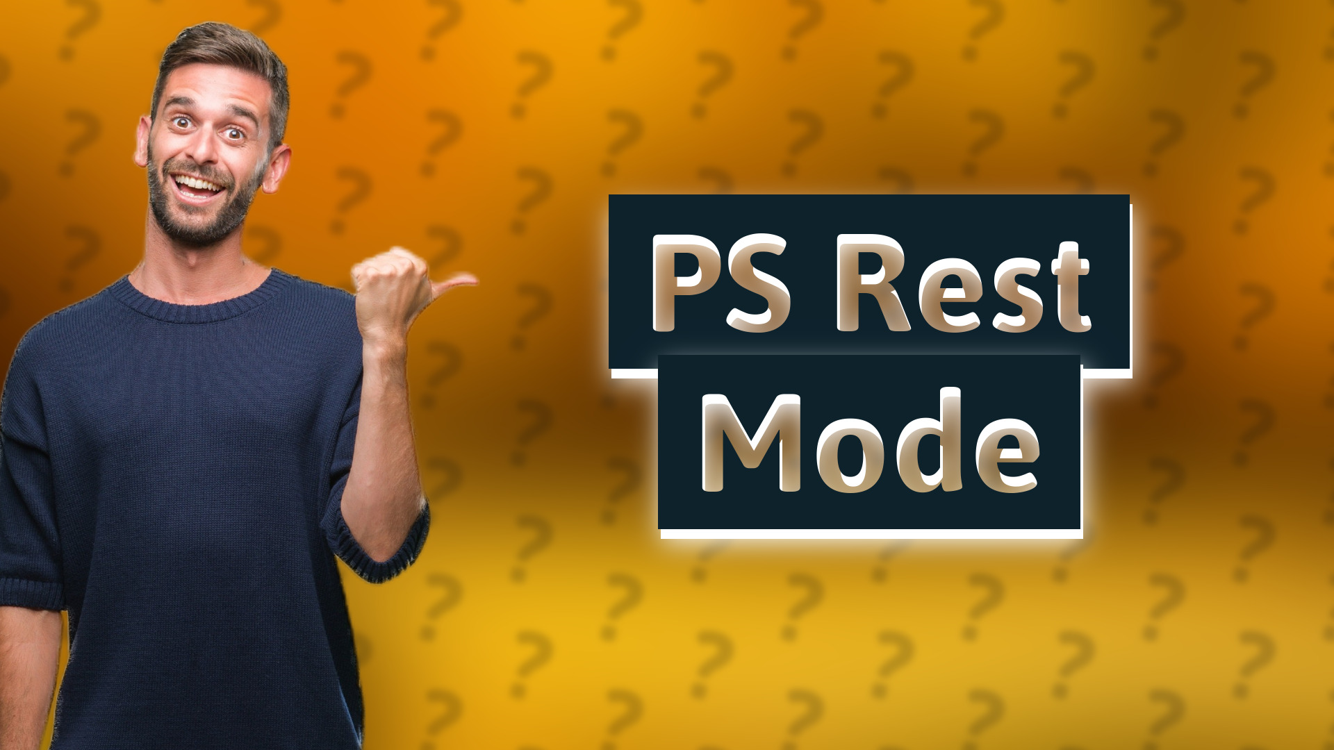 PS Rest Mode
