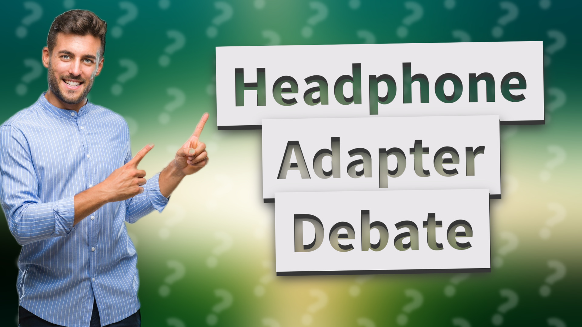Headphone Adapter Debate