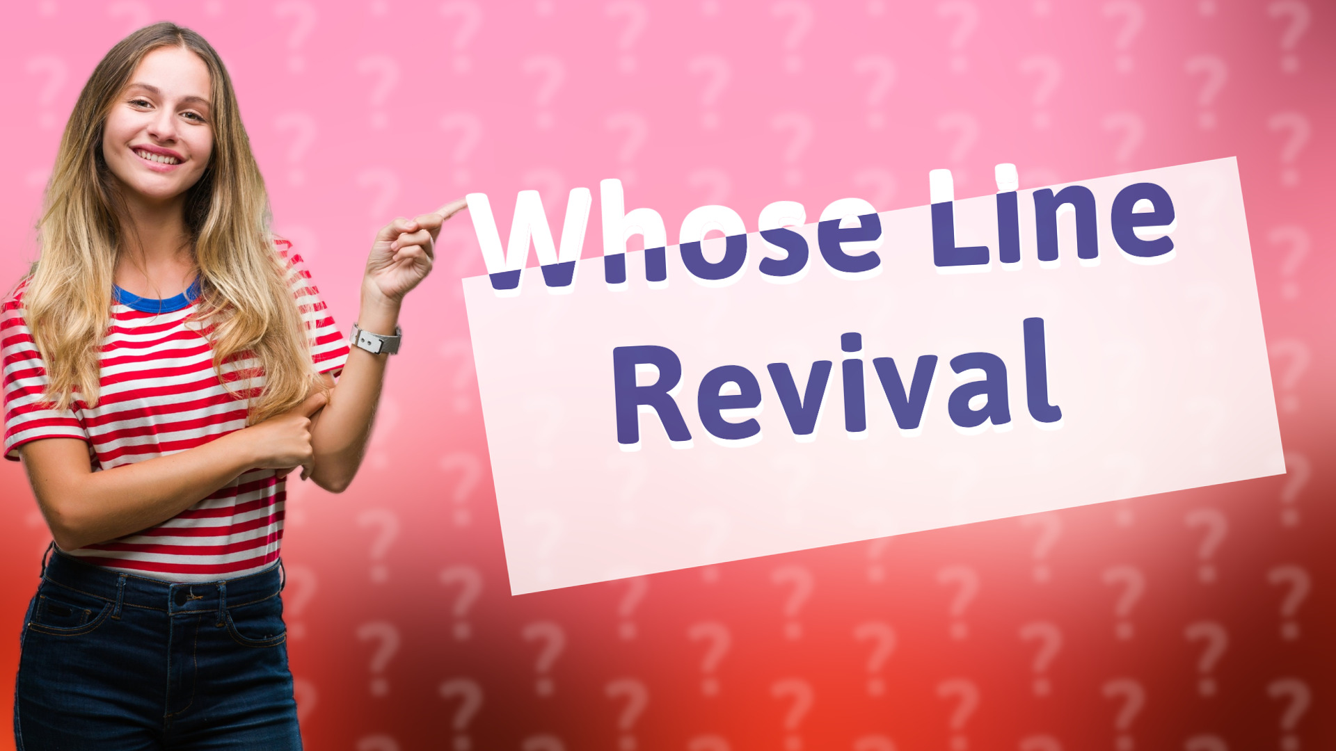 Whose Line Revival