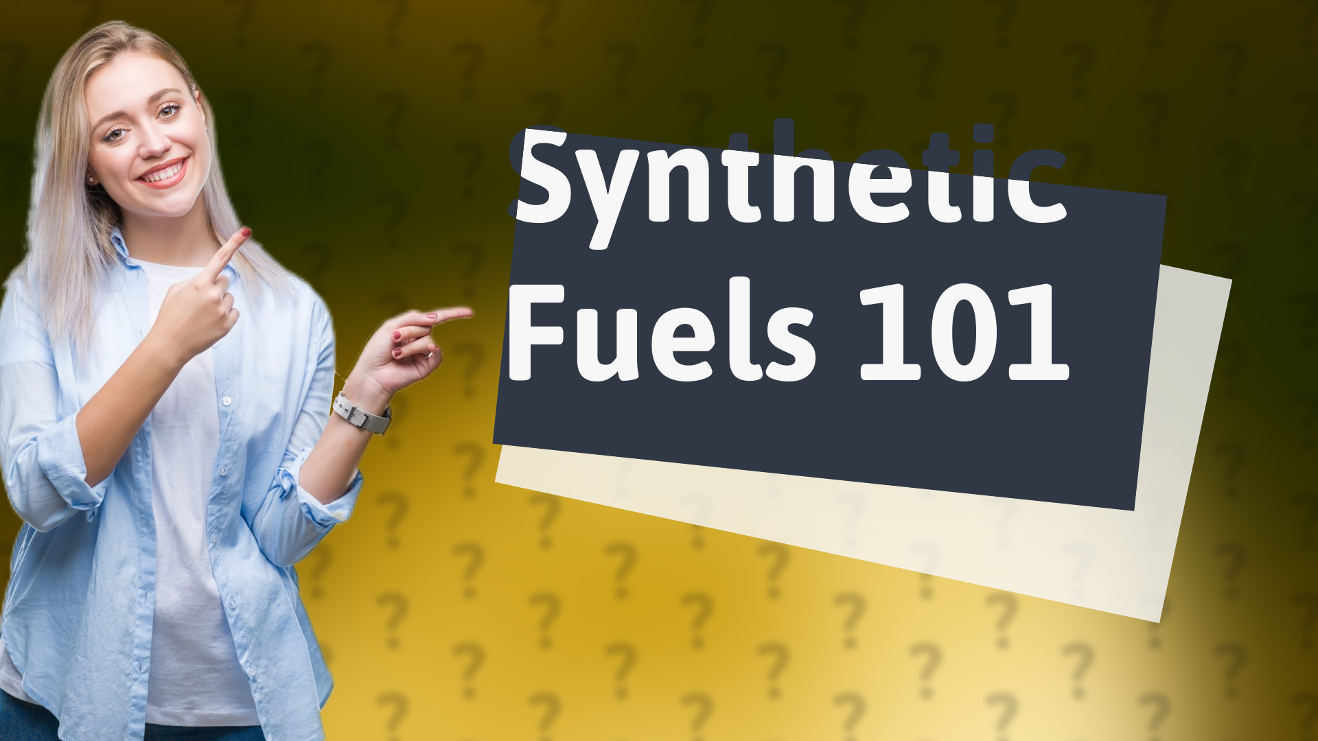 Synthetic Fuels 101