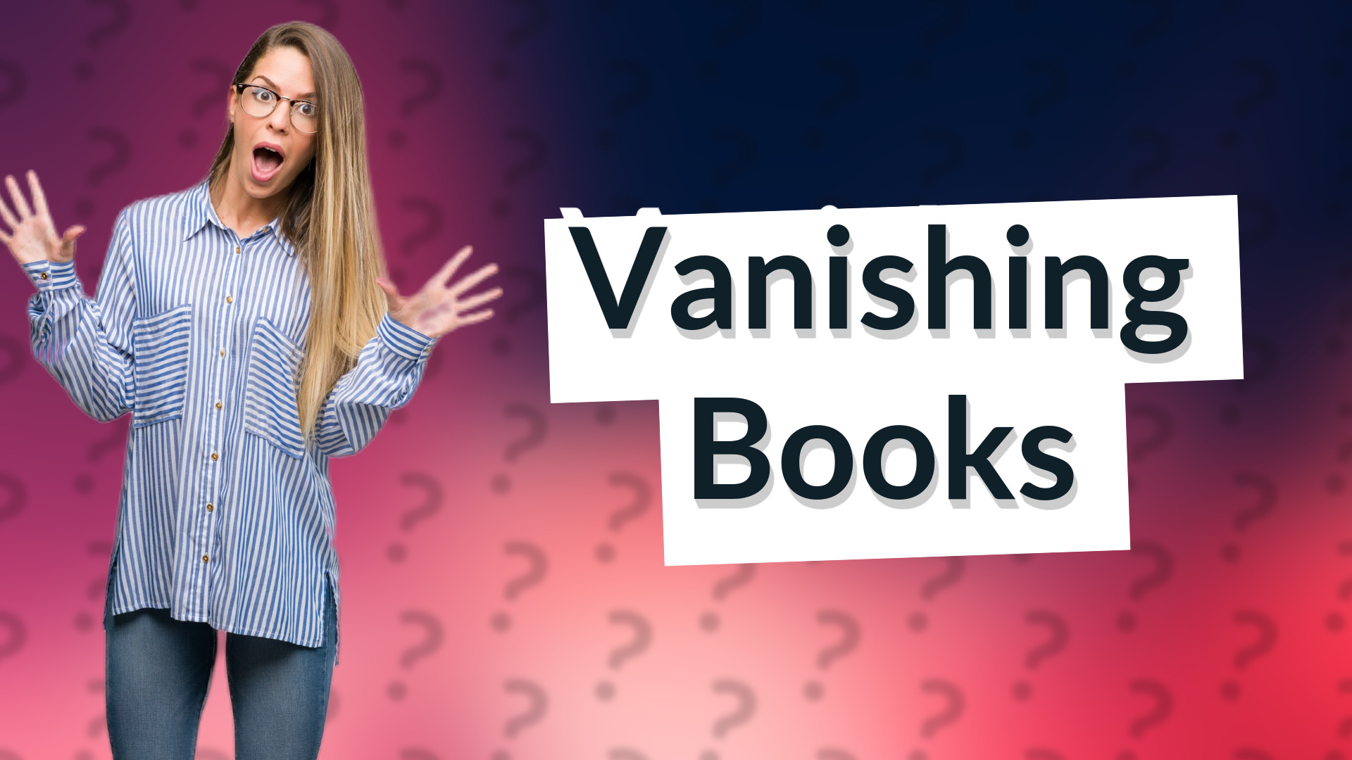 Vanishing Books
