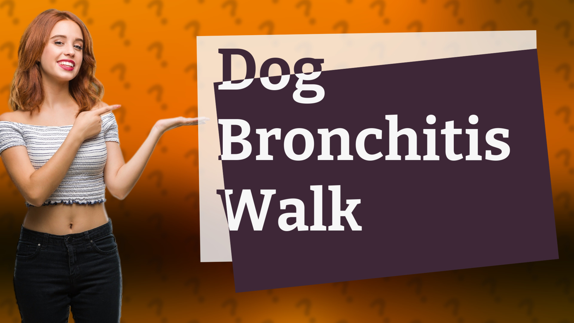 Dog Bronchitis Walk