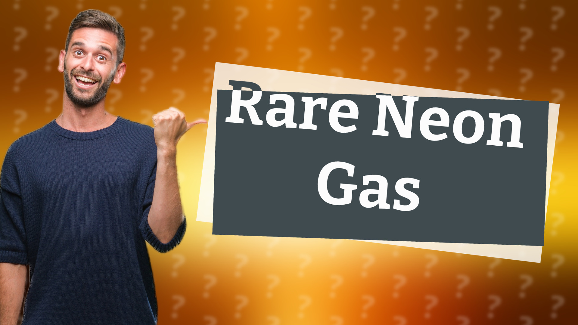 Rare Neon Gas