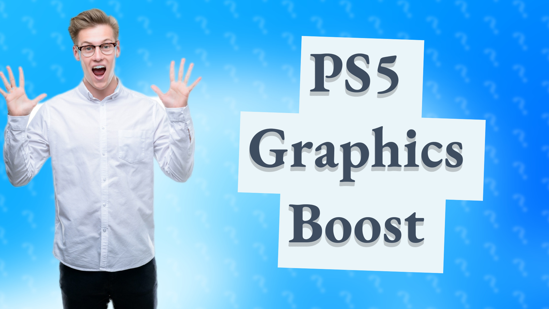 PS5 Graphics Boost