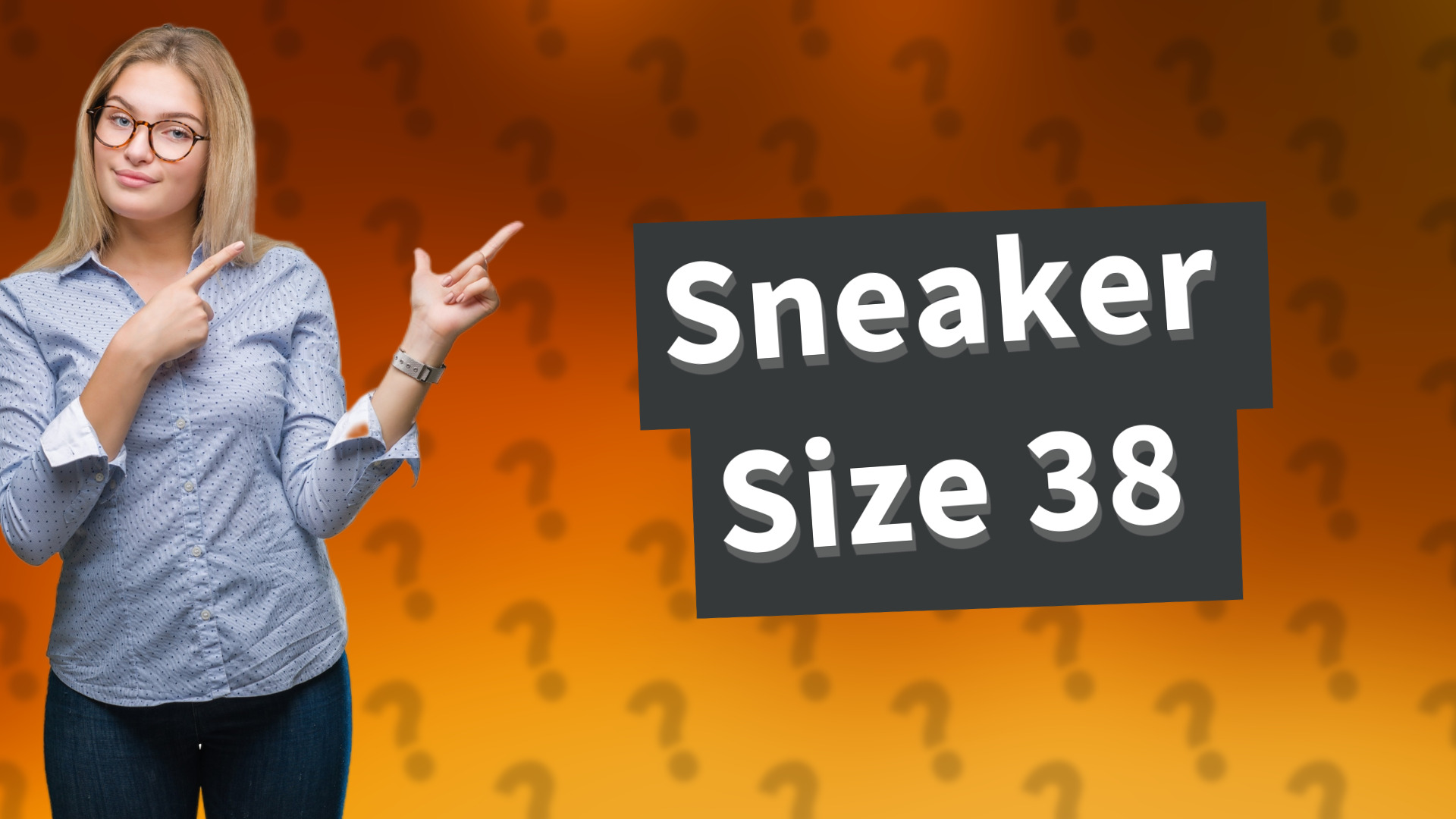 Sneaker Size 38