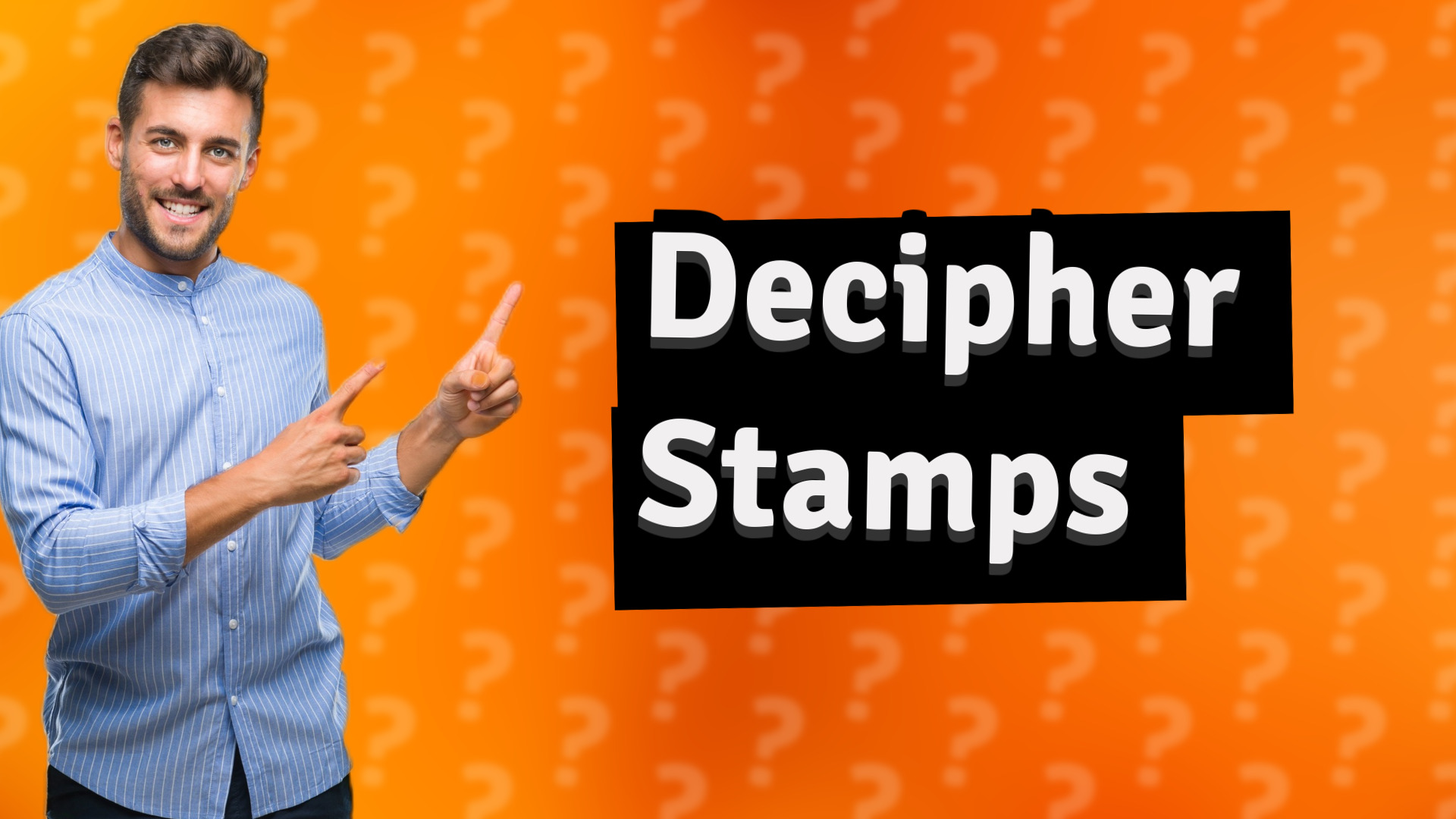 Decipher Stamps