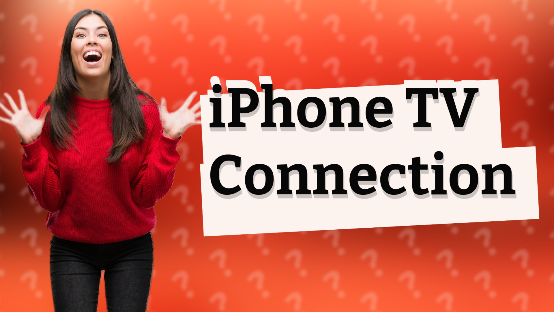 iPhone TV Connection