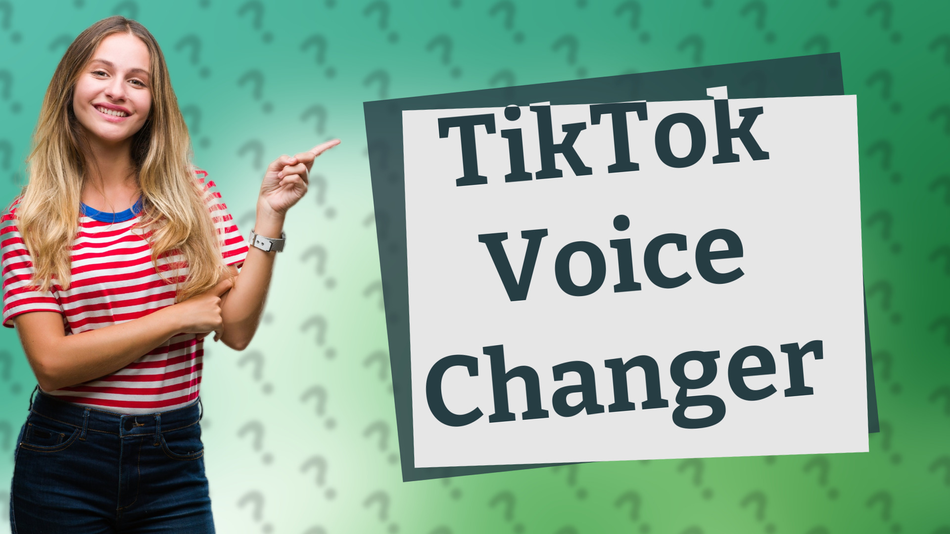 TikTok Voice Changer