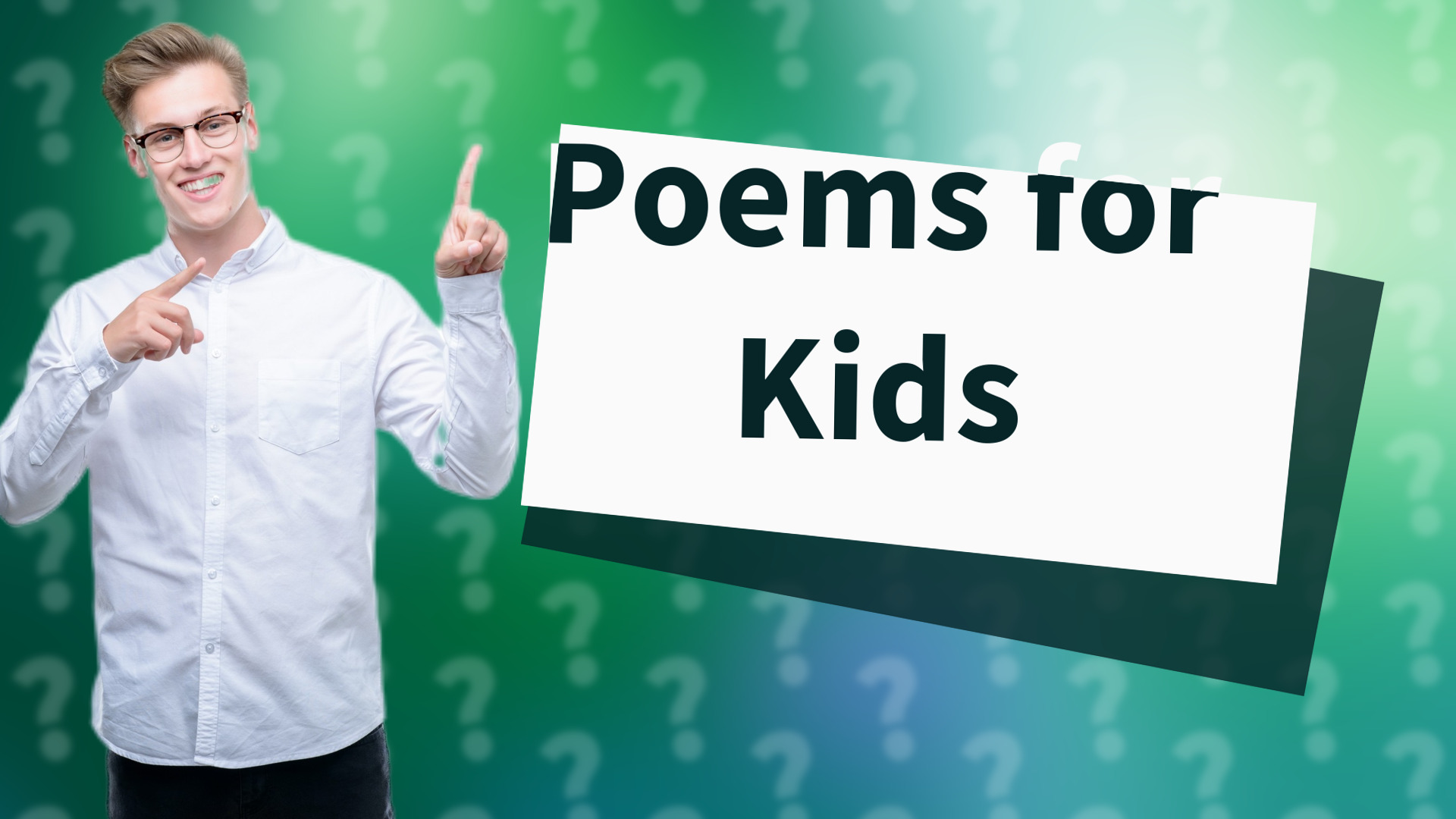 Poems for Kids