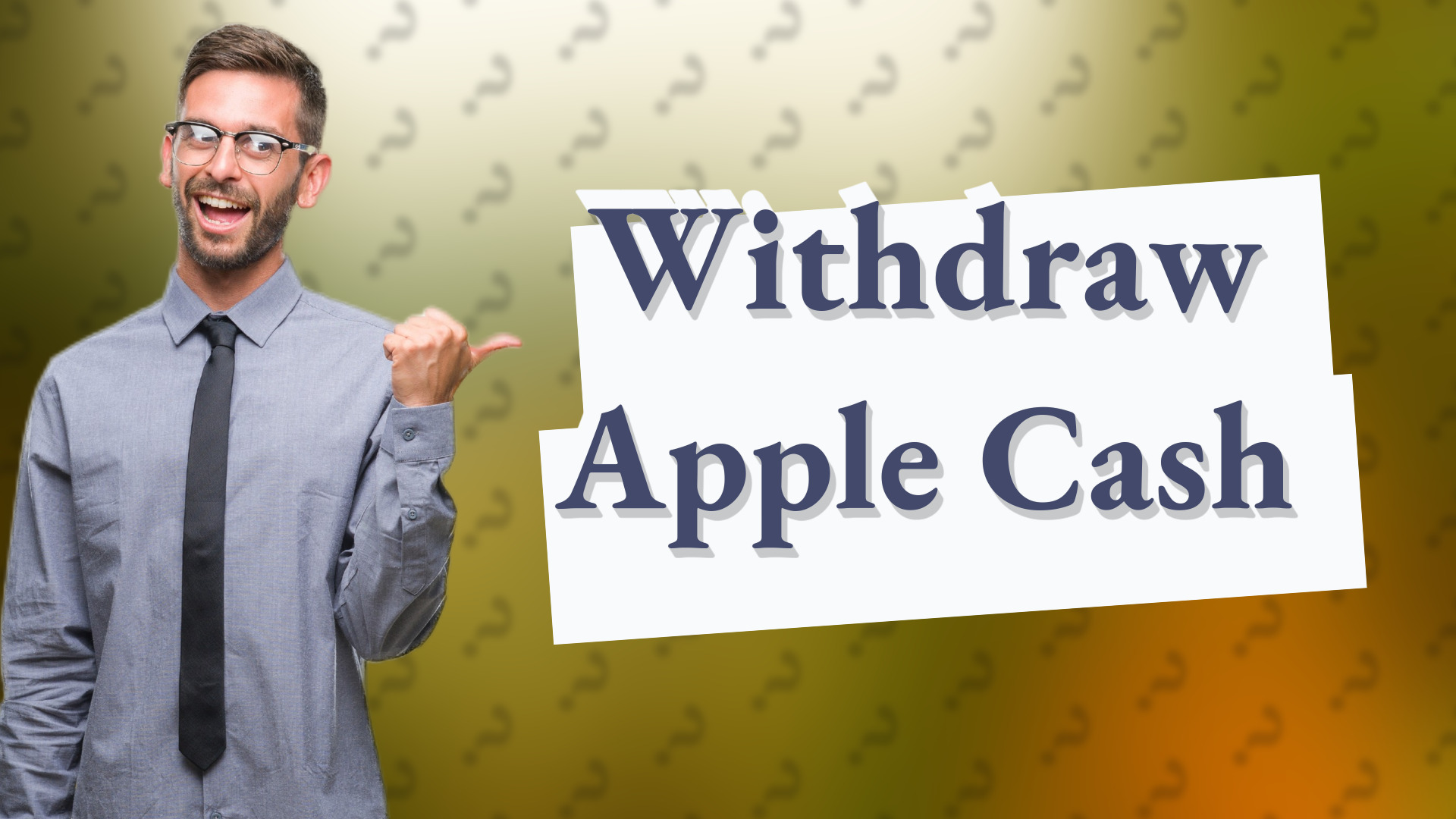 Withdraw Apple Cash