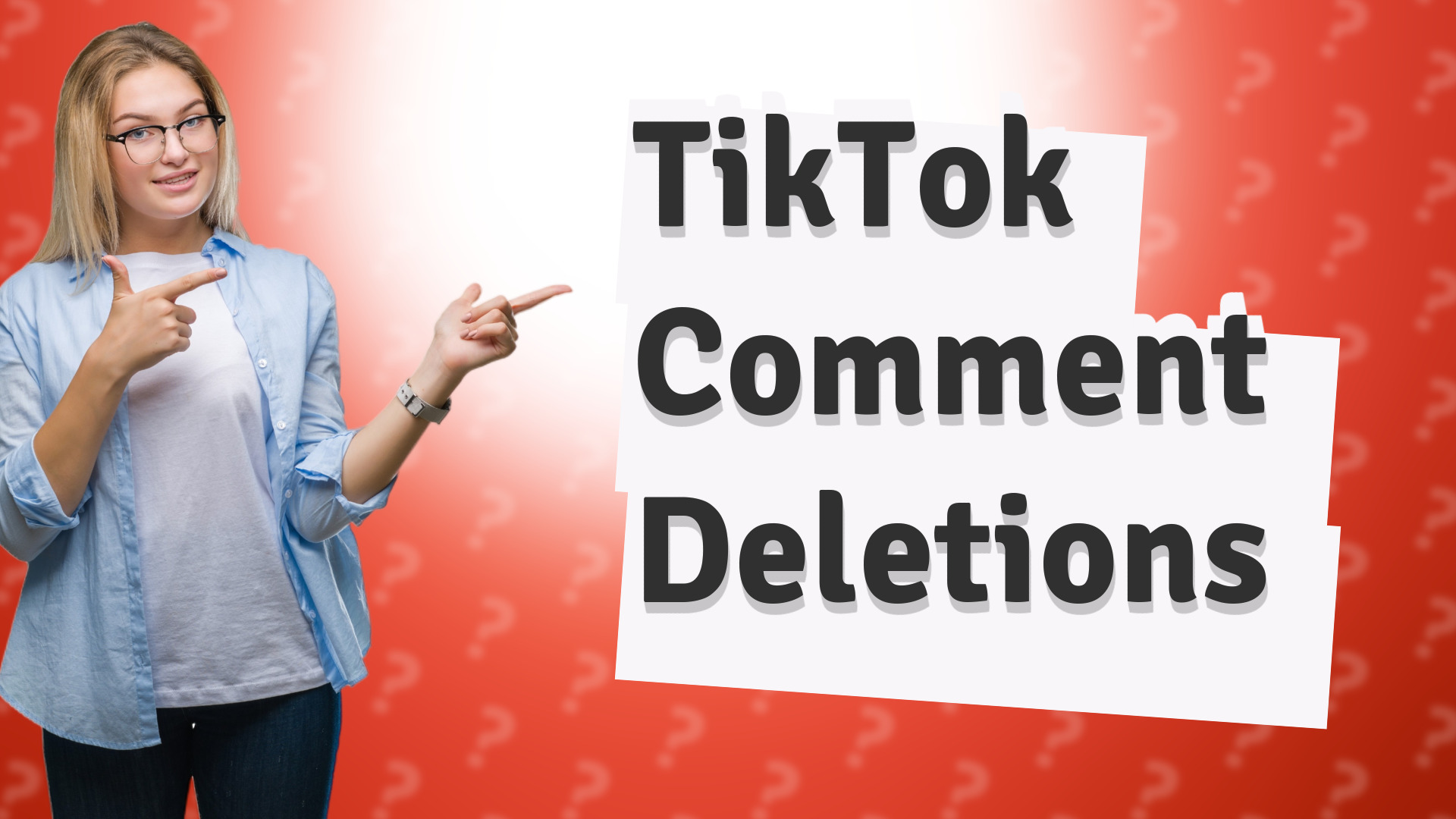 TikTok Comment Deletions