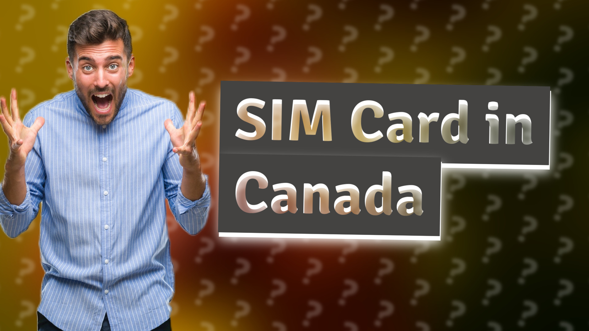 SIM Card in Canada