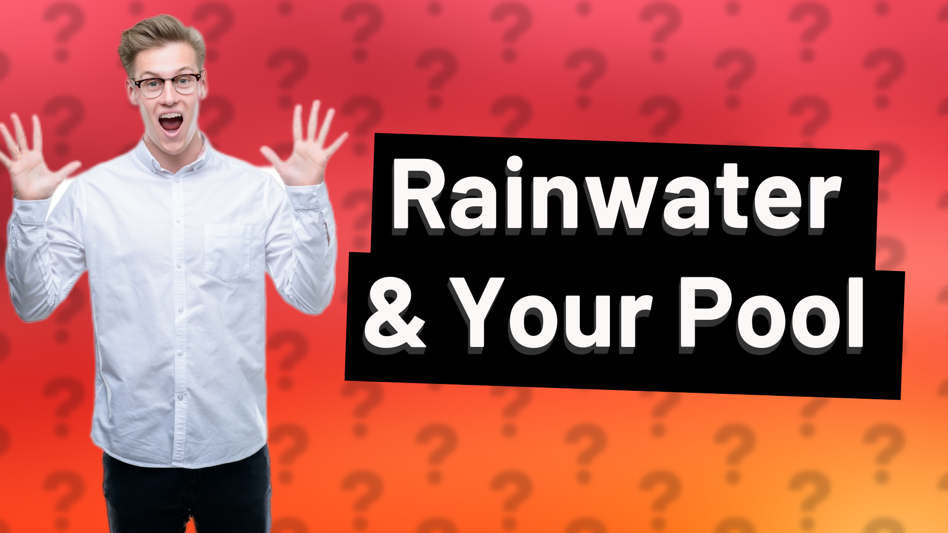 Rainwater & Your Pool