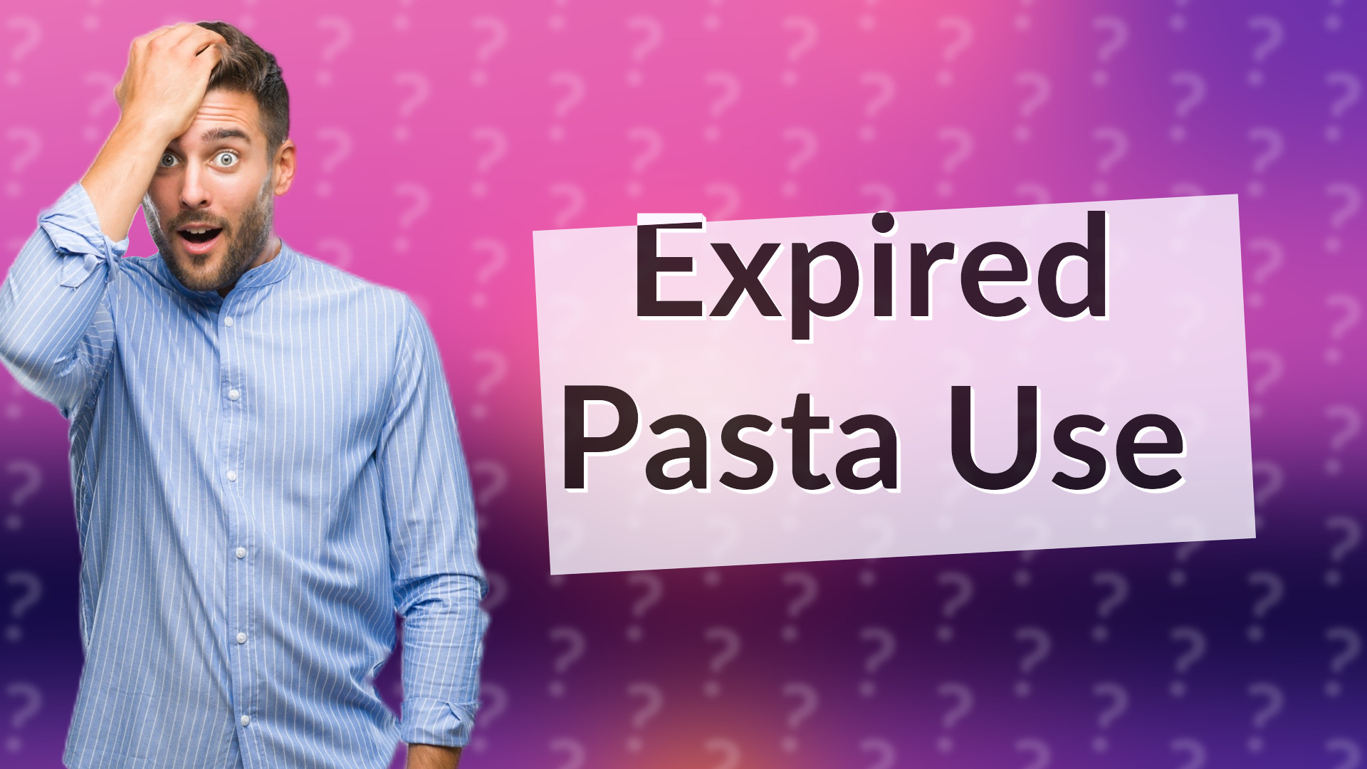 Expired Pasta Use