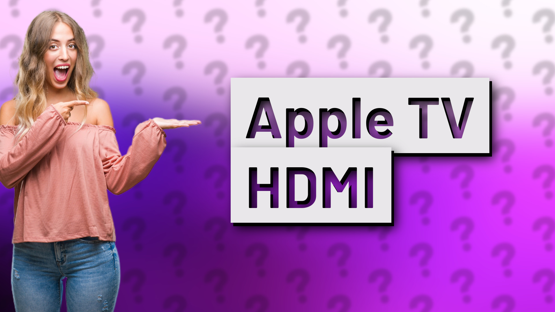 Apple TV HDMI