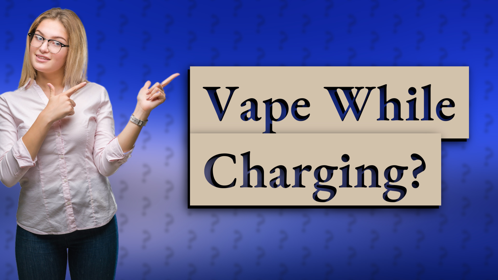 Vape While Charging?