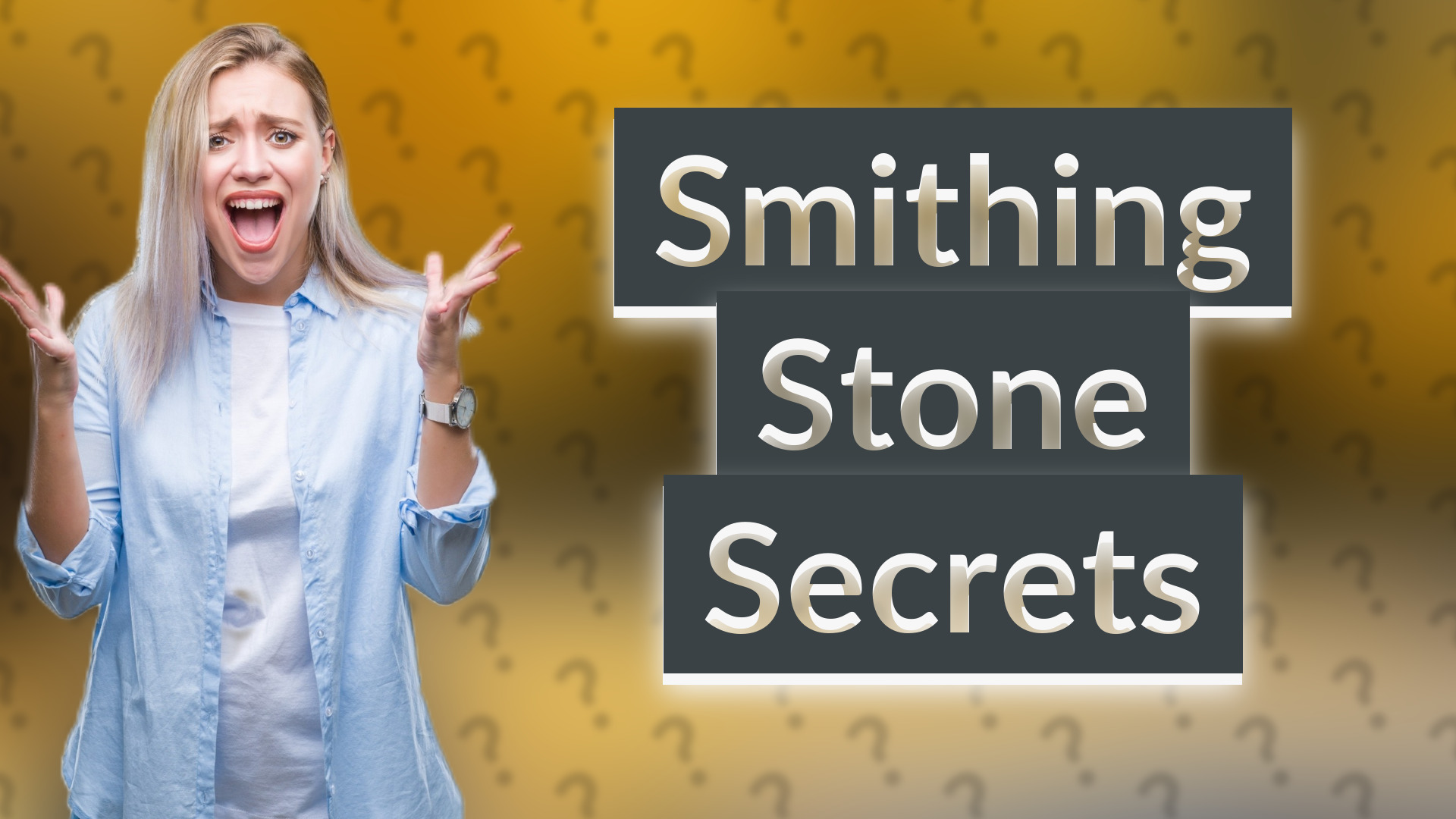 Smithing Stone Secrets