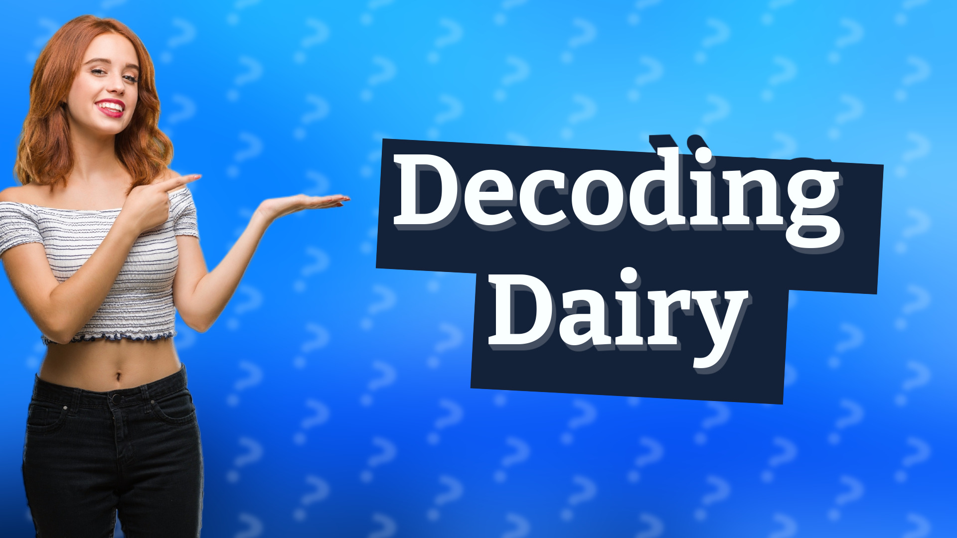 Decoding Dairy