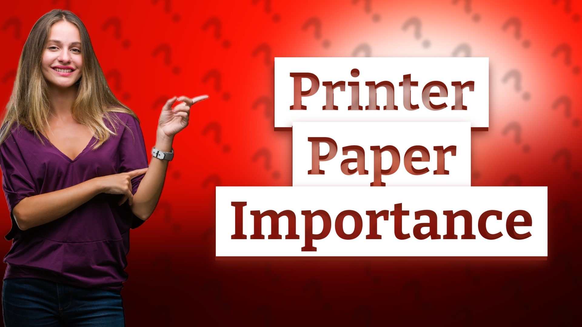 Printer Paper Importance
