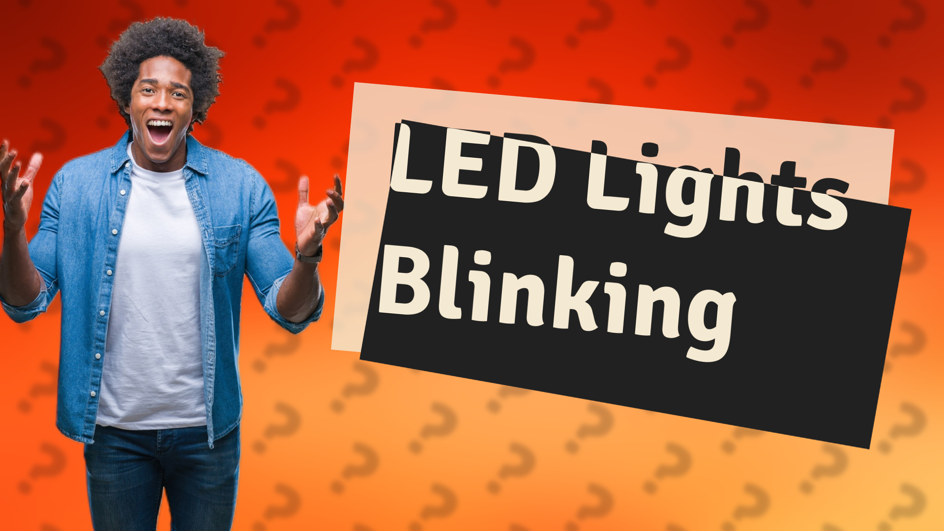 LED Lights Blinking
