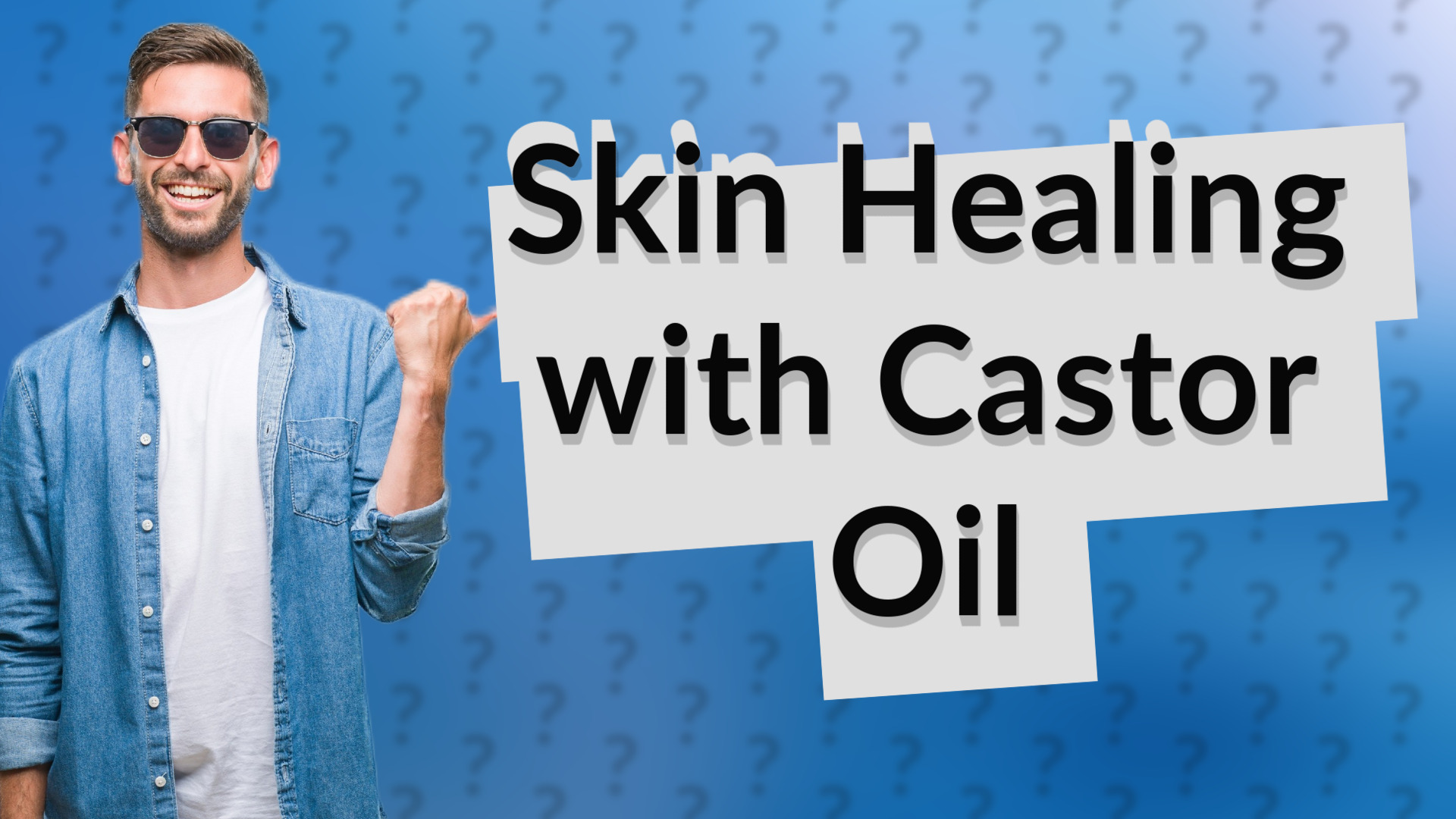 Skin Healing with Castor Oil