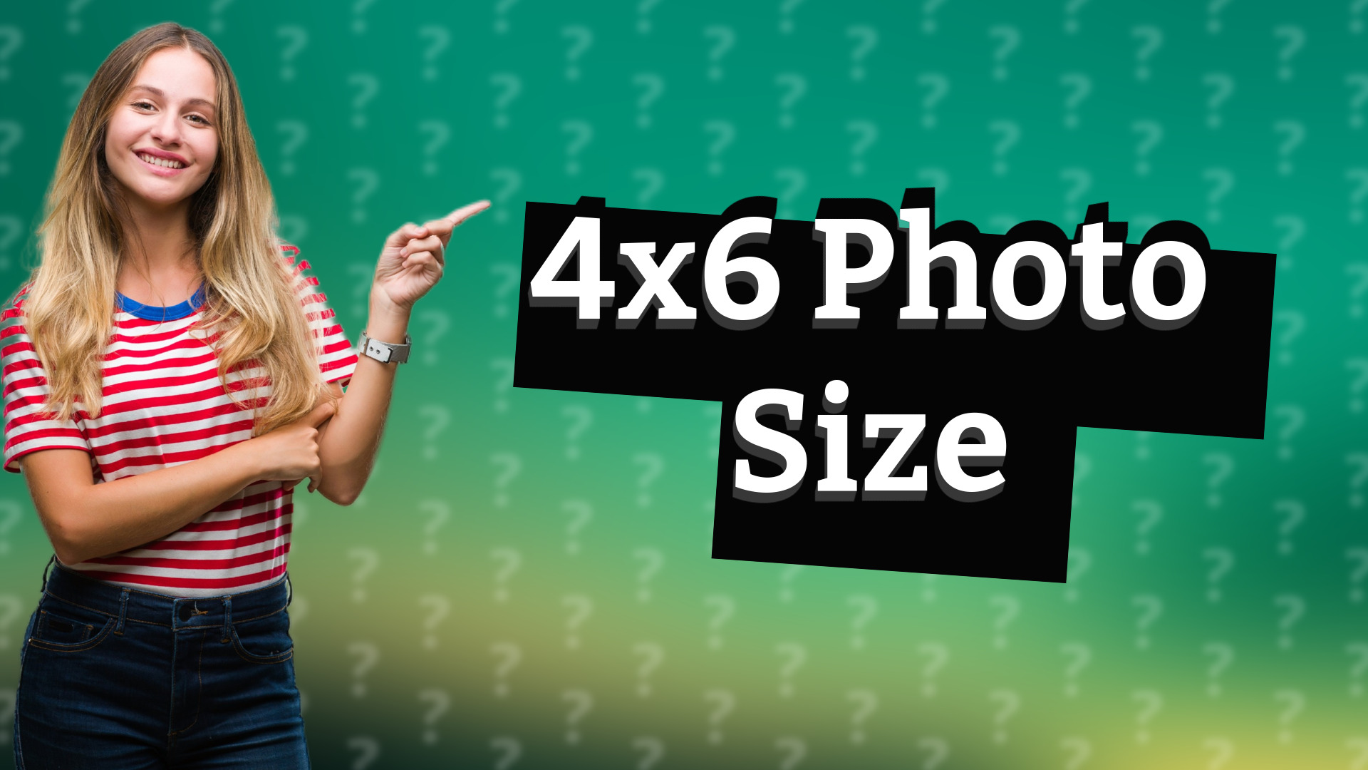 4x6 Photo Size