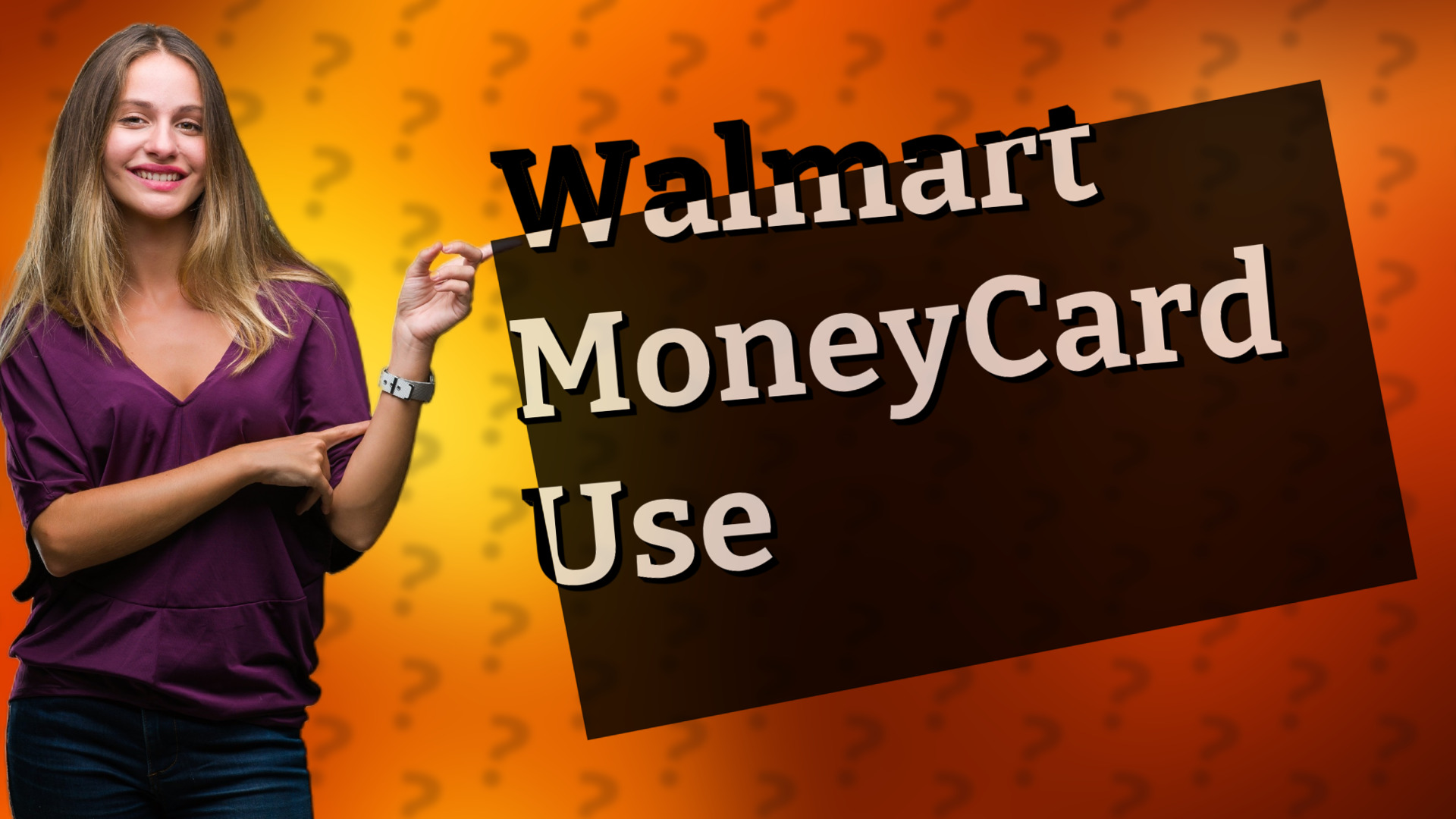 Walmart MoneyCard Use