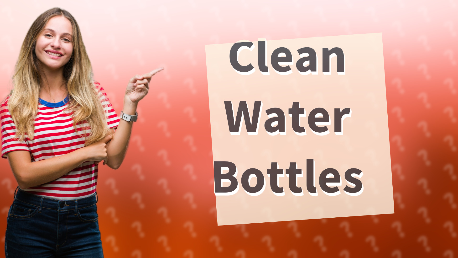 Clean Water Bottles