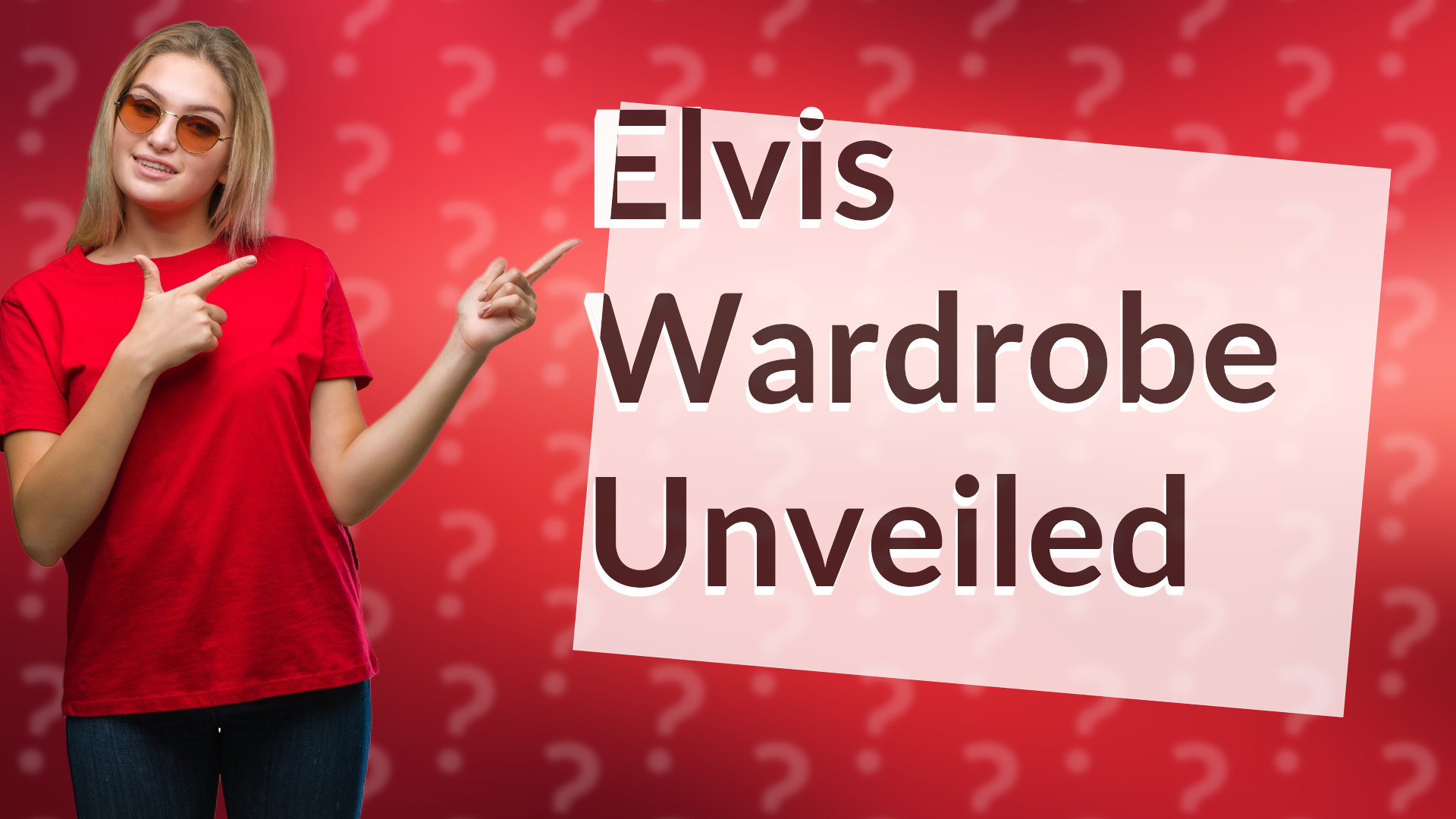 Elvis Wardrobe Unveiled